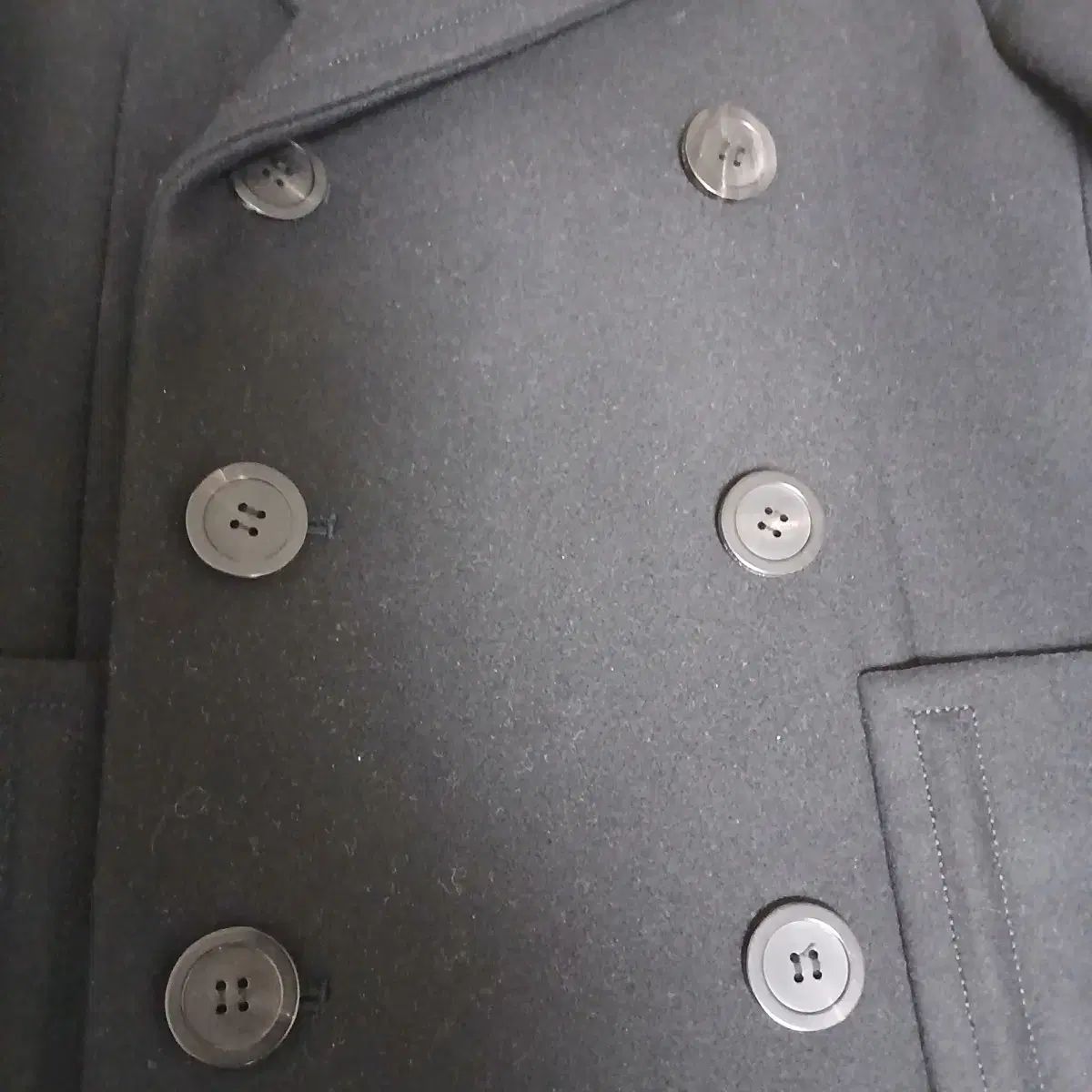 新モデル ロゴ ミリタリー 感性 ウーヨンミ ウール コート