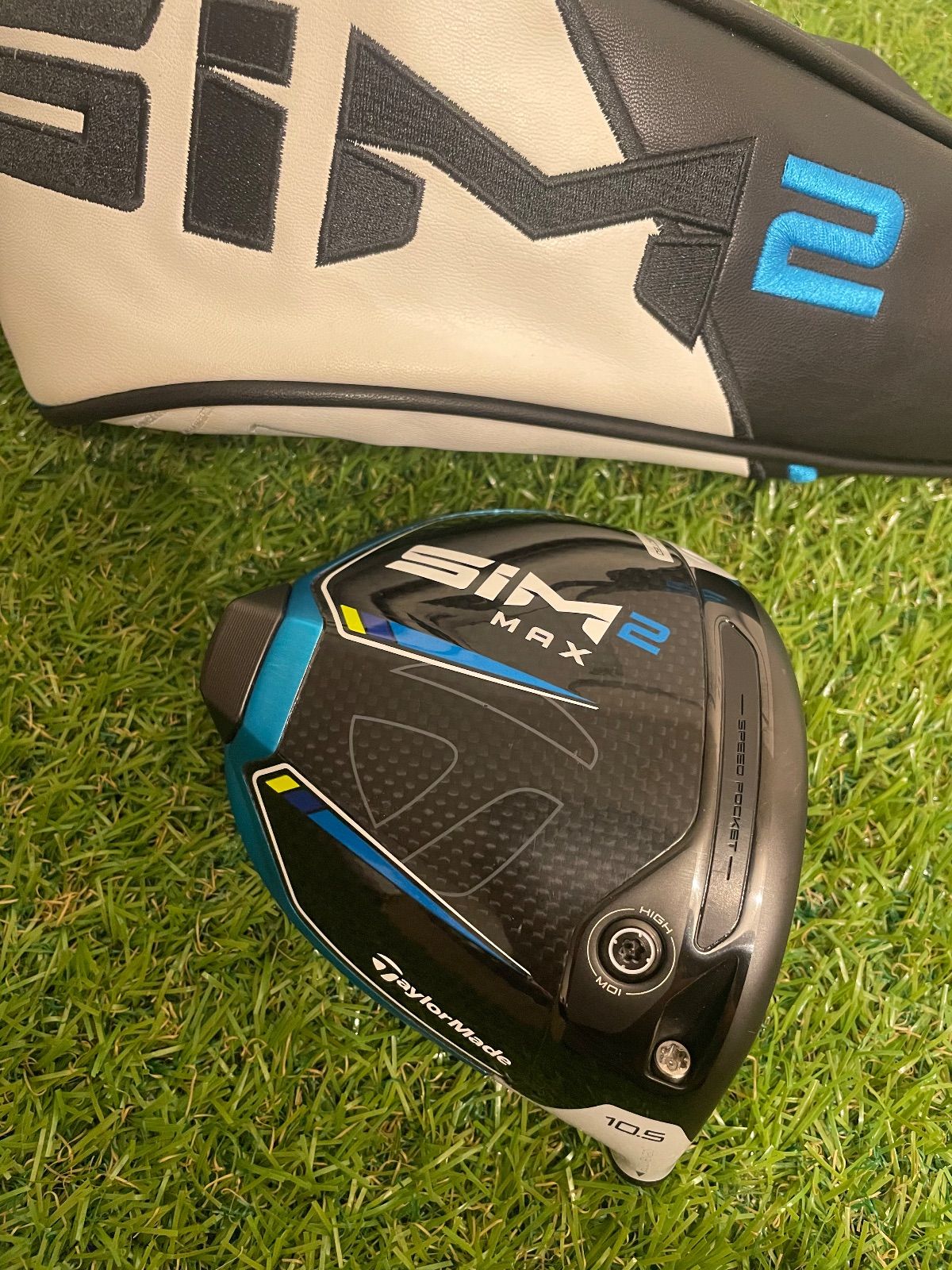 TaylorMade テーラーメイド SIM2 MAX 10.5° ヘッド単品 ヘッドカバー付属 右利き メンズ シム2 マックス
