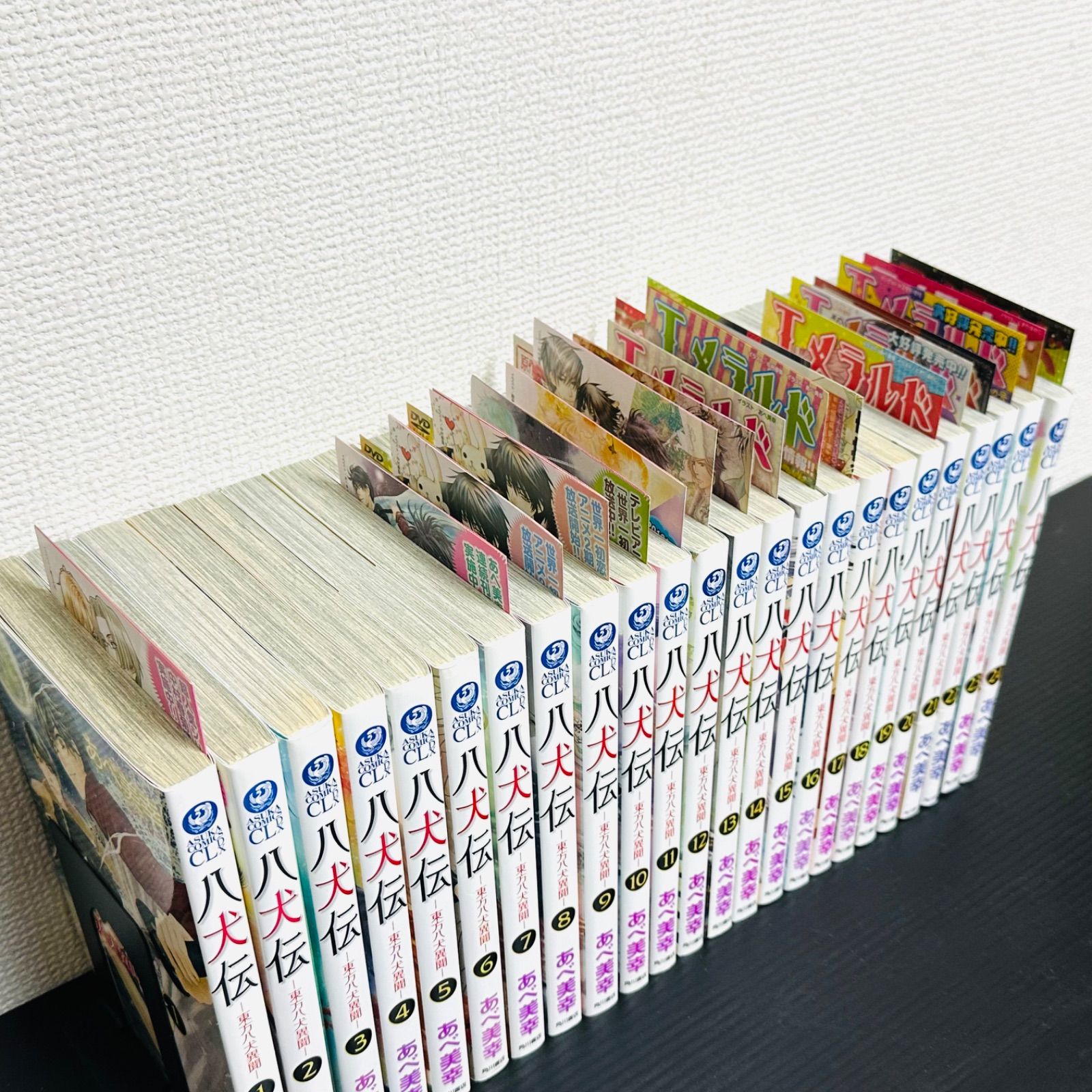 八犬伝ー東方八犬異聞ー 全巻セット ポストカード付き 八犬伝 東方八犬異聞 全巻セット 特典 イラストカード ポストカード