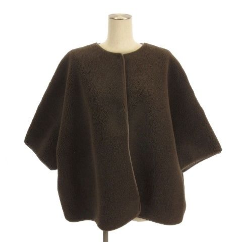 シニカル CYNICAL リバーシブル ボア ジャケット ブルゾン 茶 ブラウン