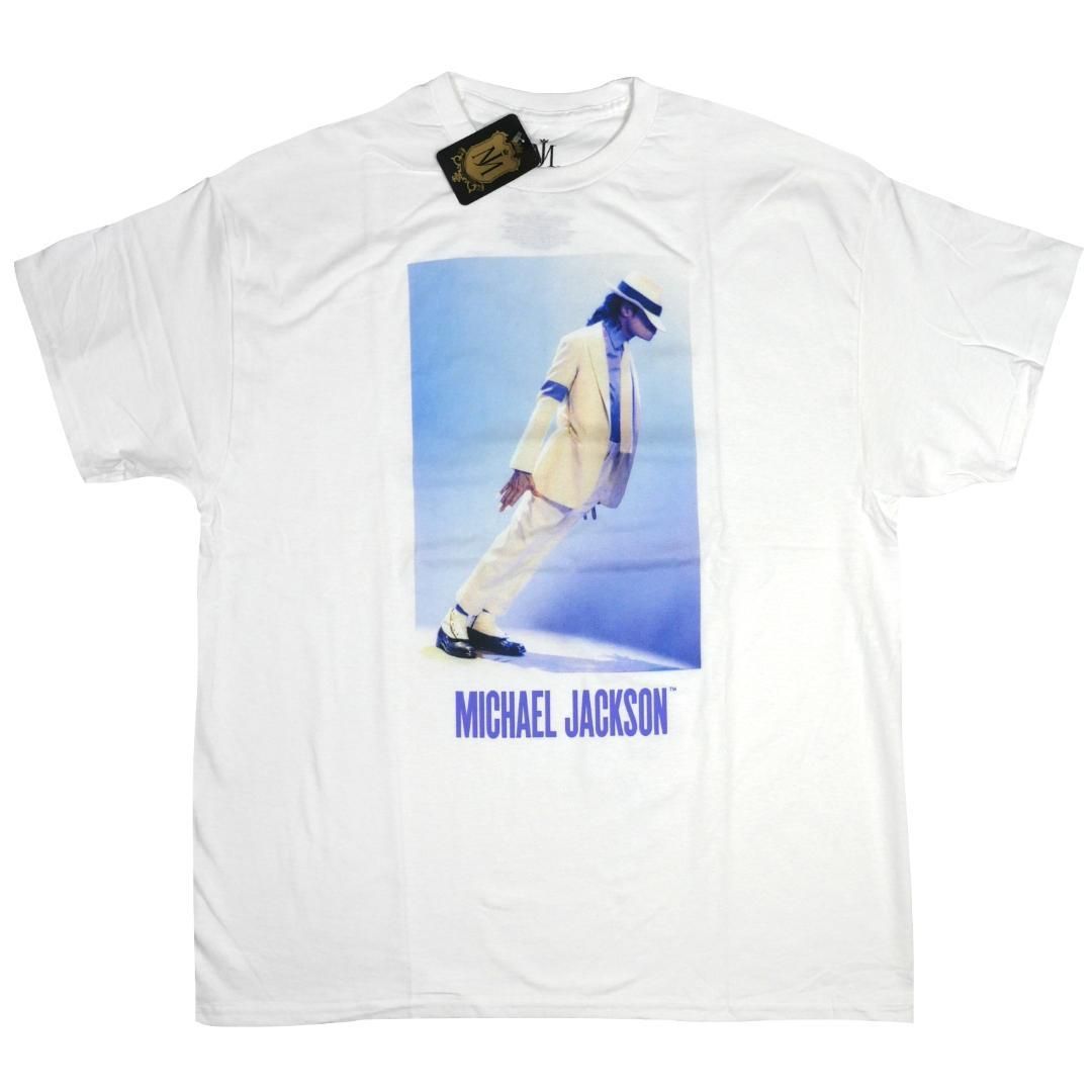 新品 Michael Jackson マイケルジャクソン ホワイト Tシャツ ダンス