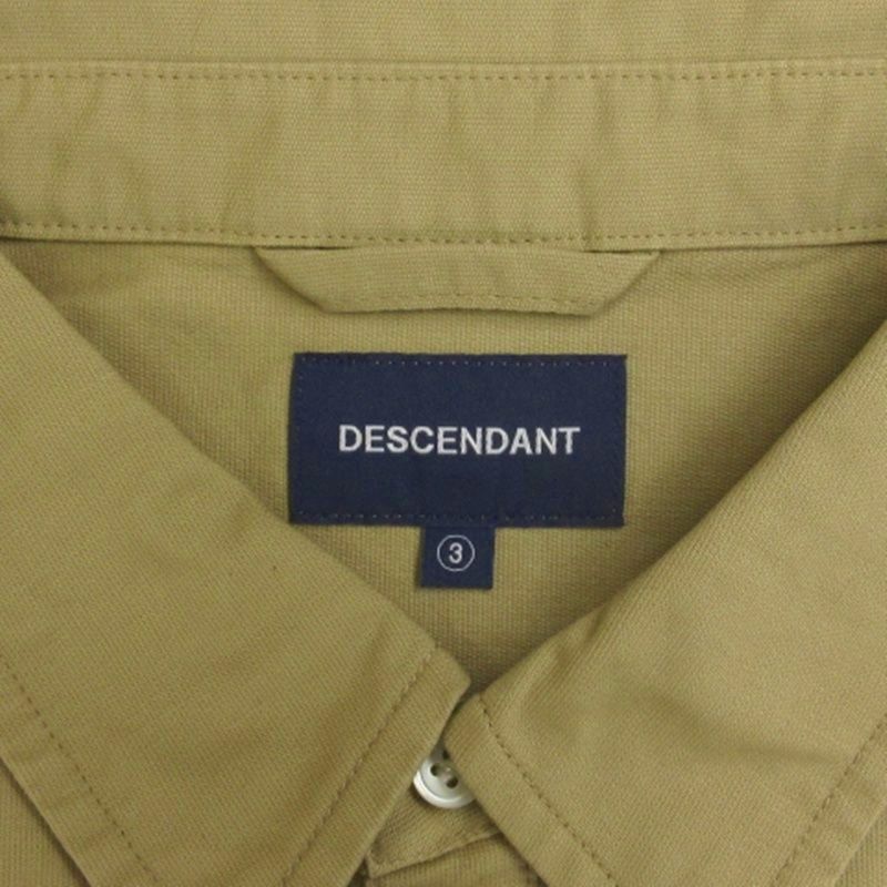 ディセンダント DESCENDANT VOIL PULLOVER LS SHIRT プルオーバー