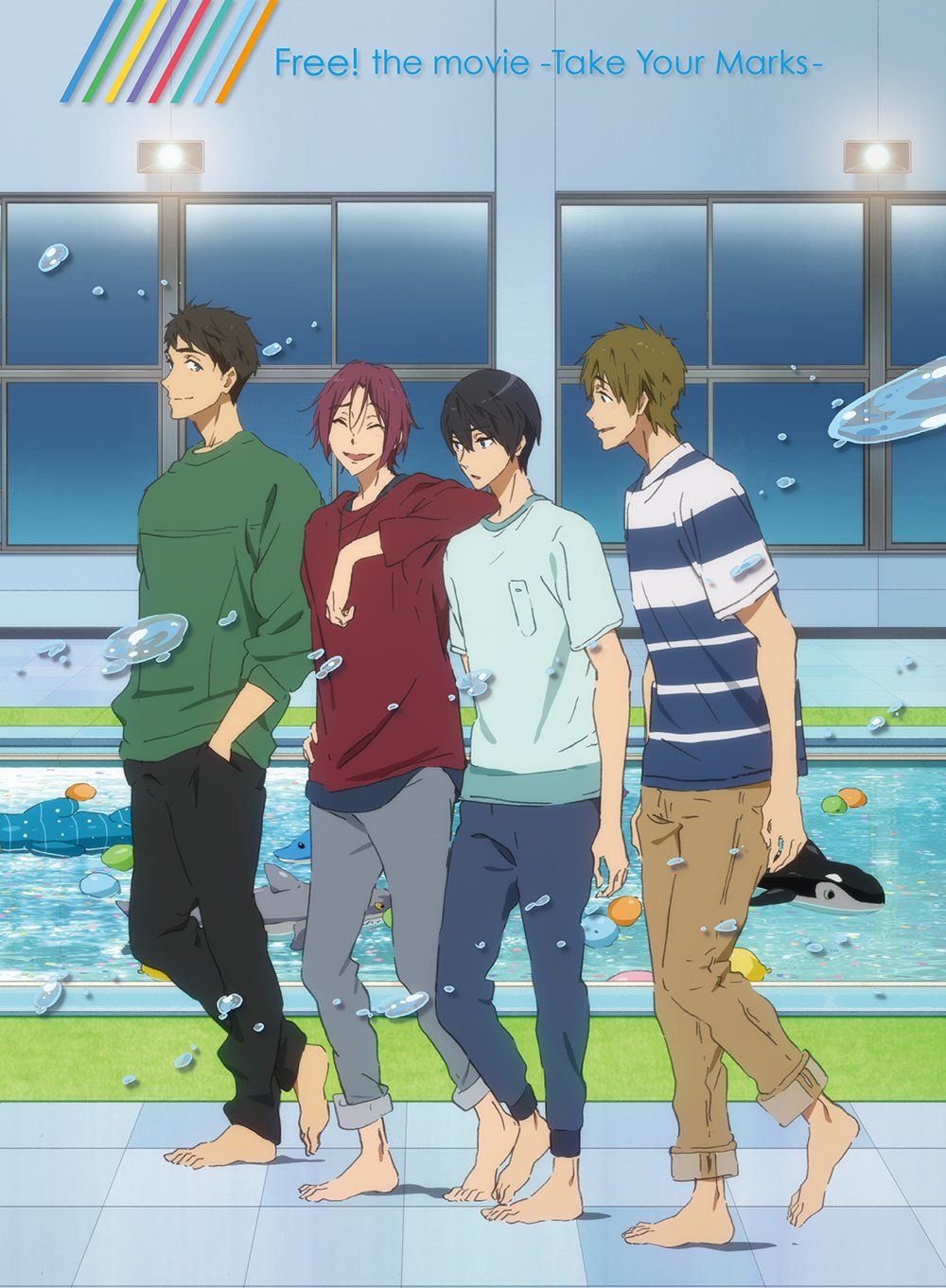 Free! -Take Your Marks-Blu-ray 台本付数量 版 河浪栄作 監督 島崎信長 出演 鈴木達央 出演 形式 Blu-ray