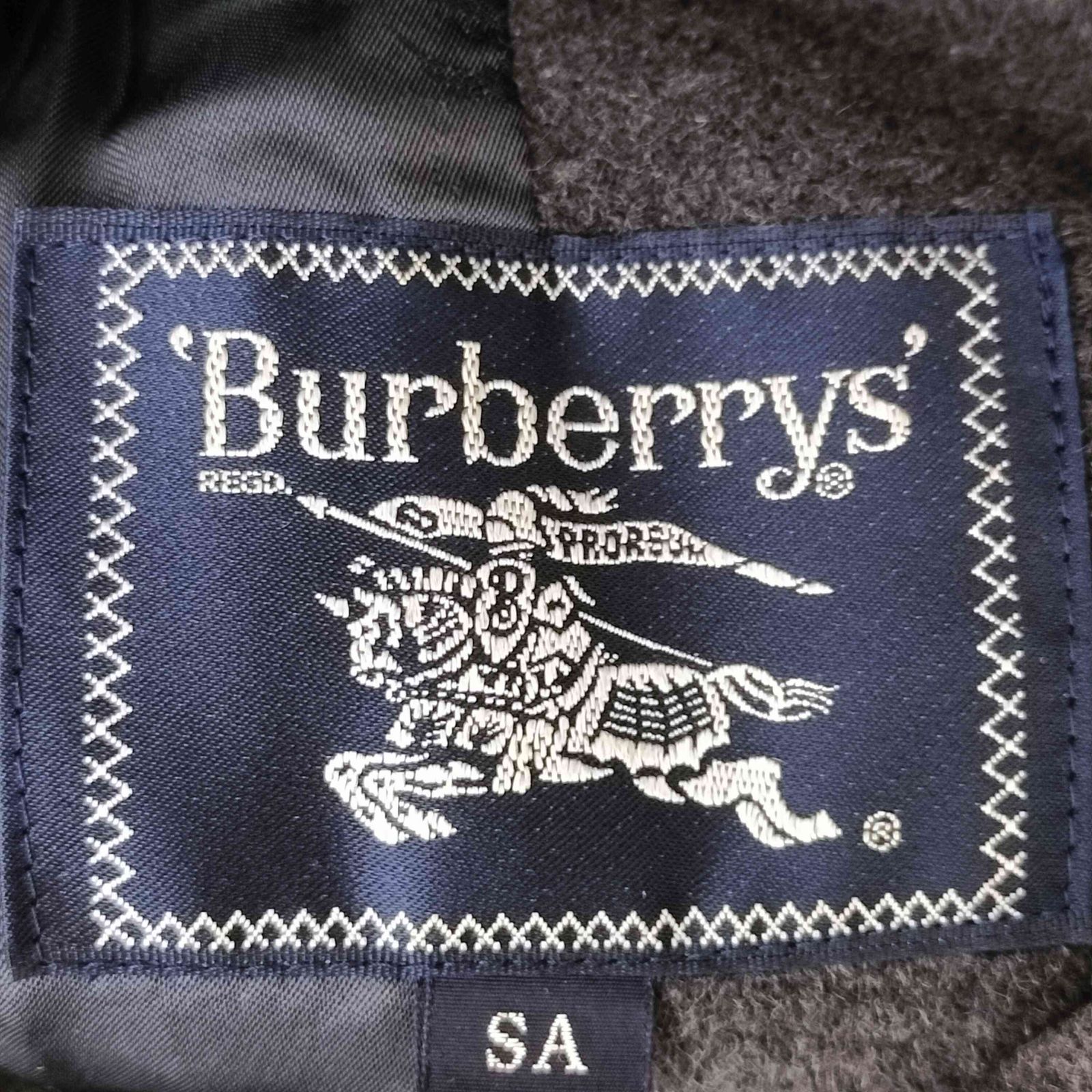 バーバリーズ BURBERRYS 3B ウールチェスターコート メンズ 表記無