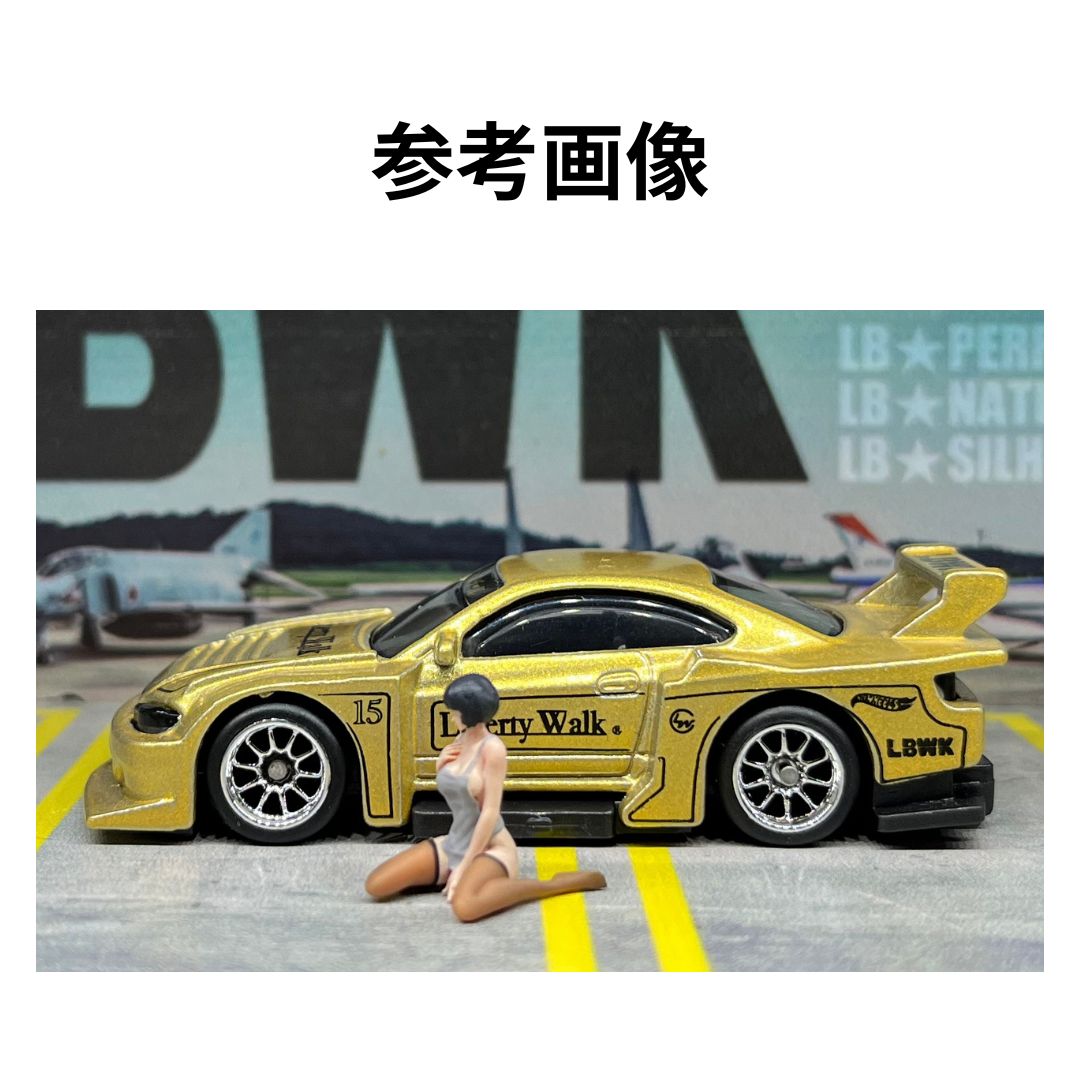 1/64 カスタムホイール 2台分 CE28風 メッキ仕様 トミカ ホット