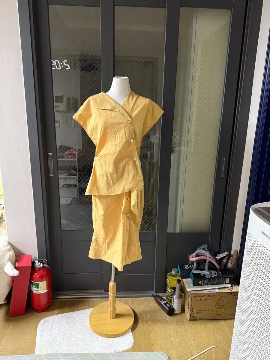 1104ライナー SUPER LYNN リン リネン セットアップ ツーピース