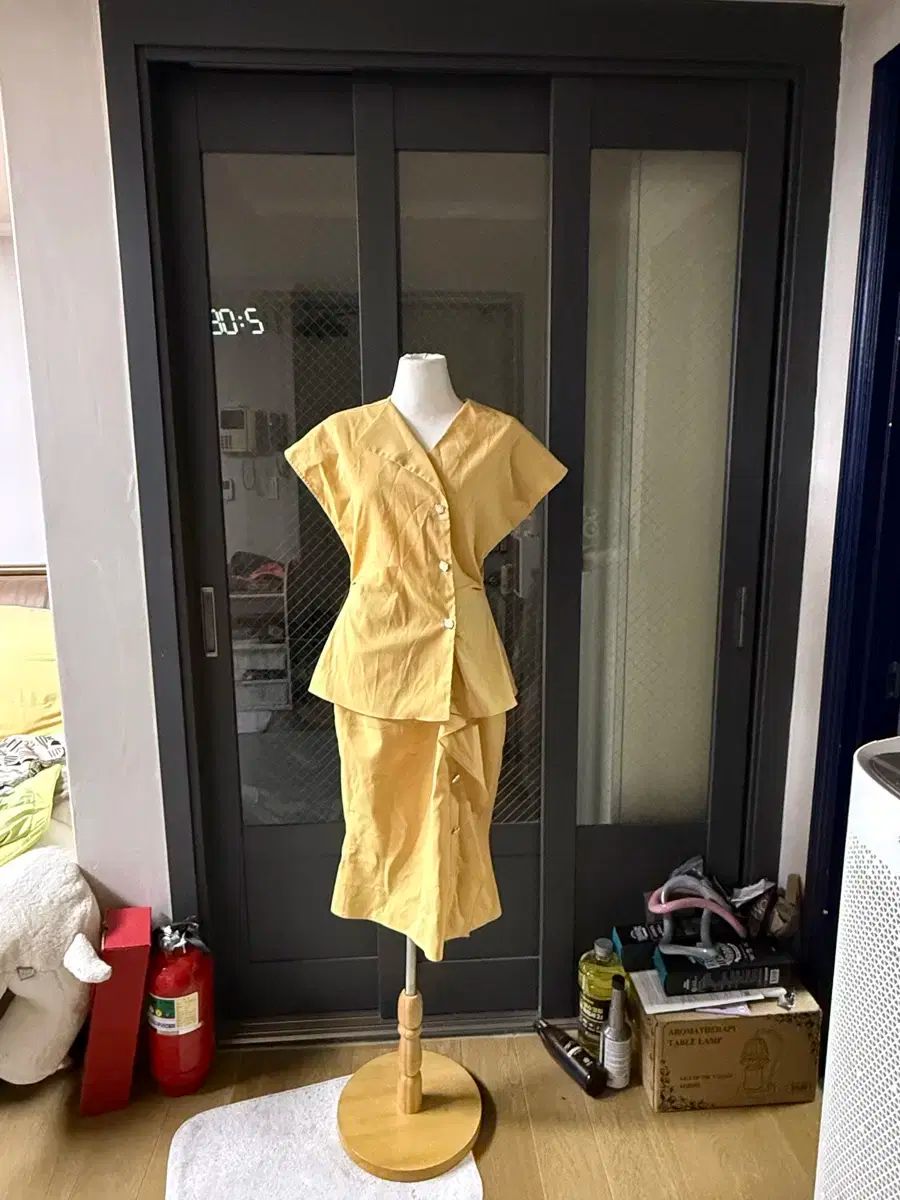 1104ライナー SUPER LYNN リン リネン セットアップ ツーピース