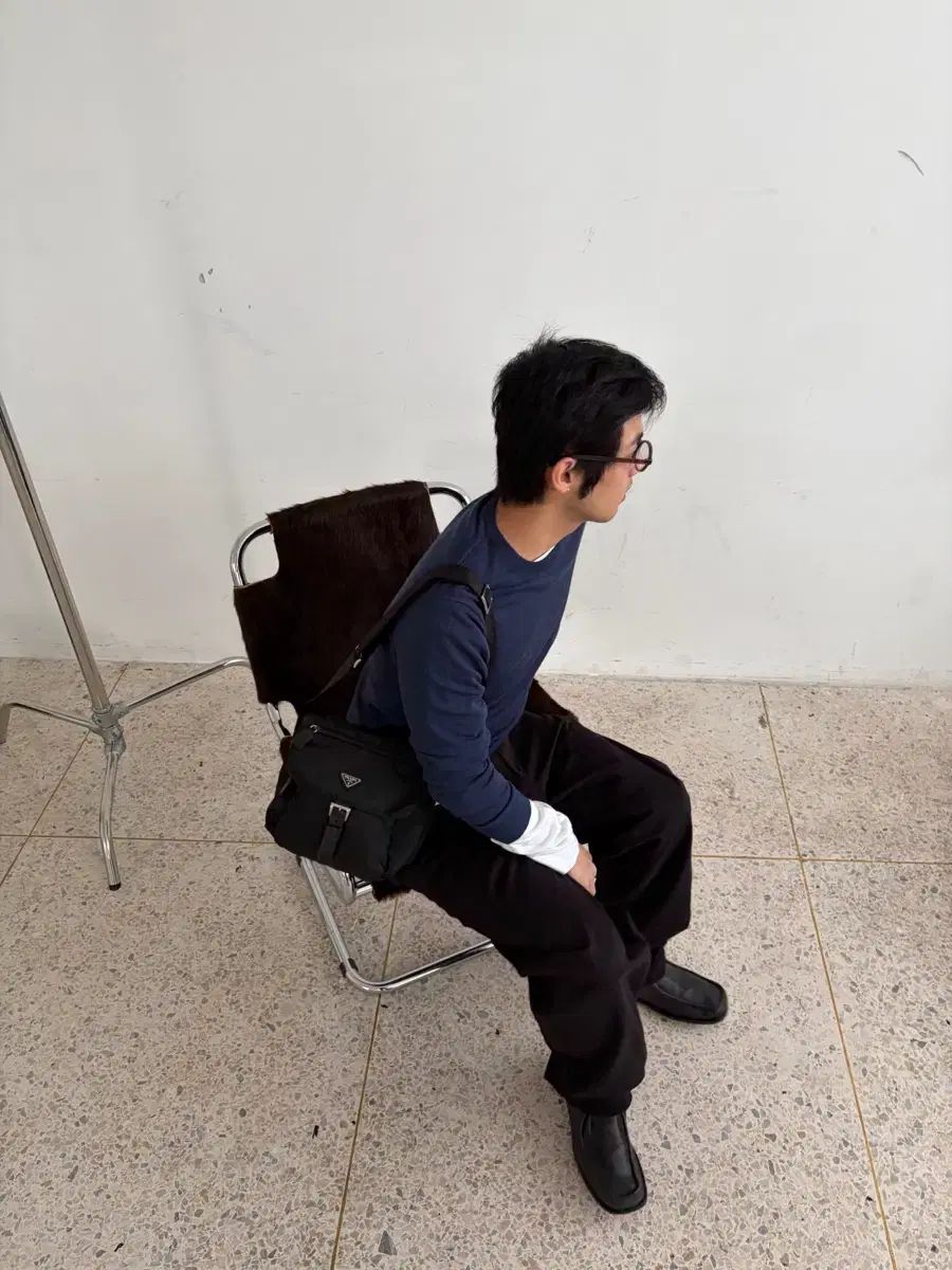 プラダ ポコノ ナイロン クロスバック メッセンジャーバッグ ショルダーバッグ