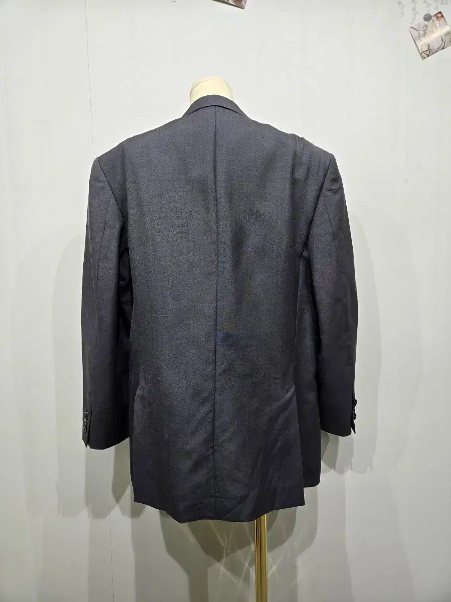 ランバン メンズ ネイビー ブレザー ジャケット