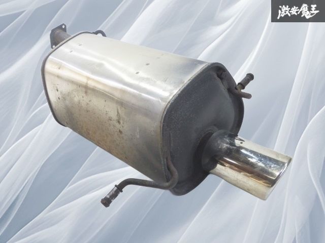 車検OK スバル GDA インプレッサ WRX 後期 F型 鷹目 EJ 20 ノーマル マフラー リアピース 出口 MMFE 8