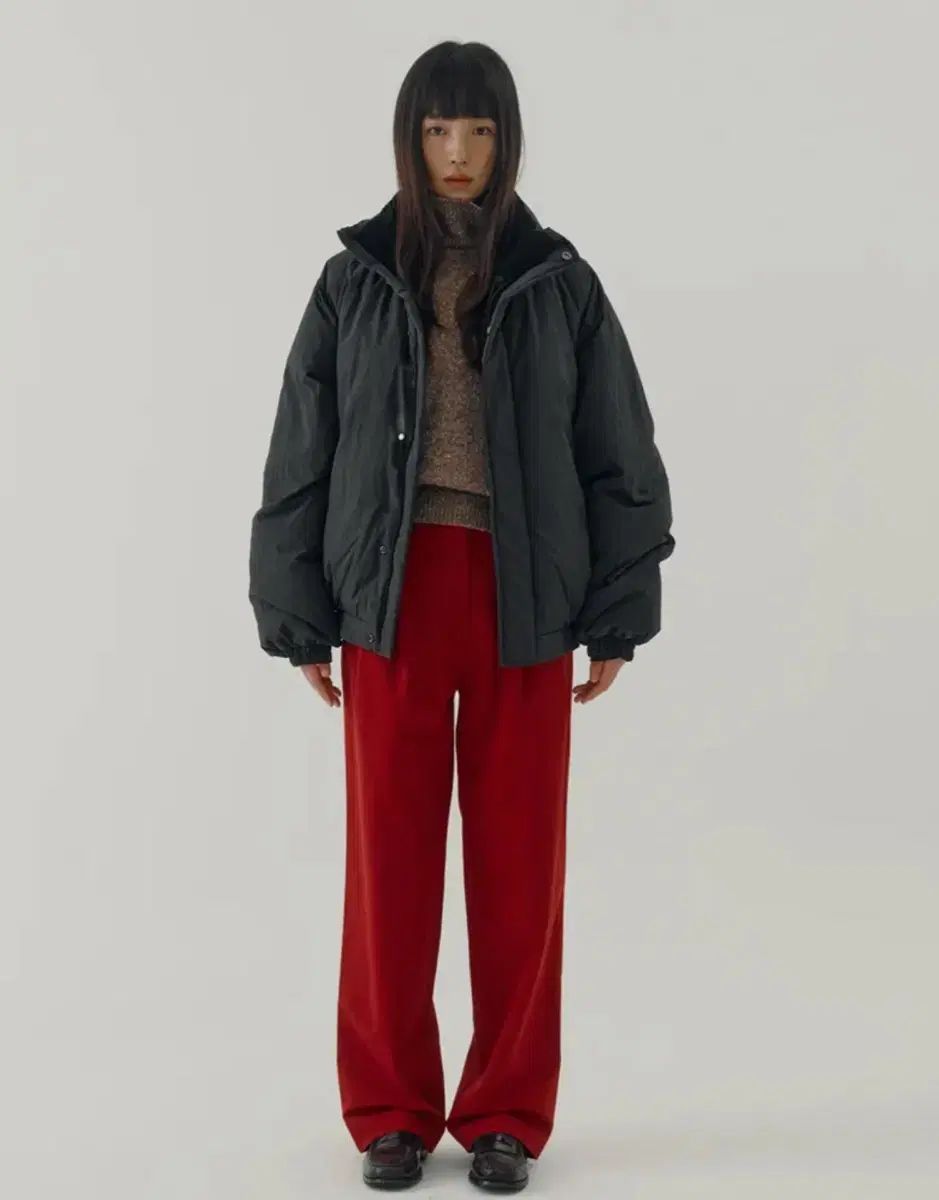 シエンヌ ジャック ブラック グースダウン - ブラック