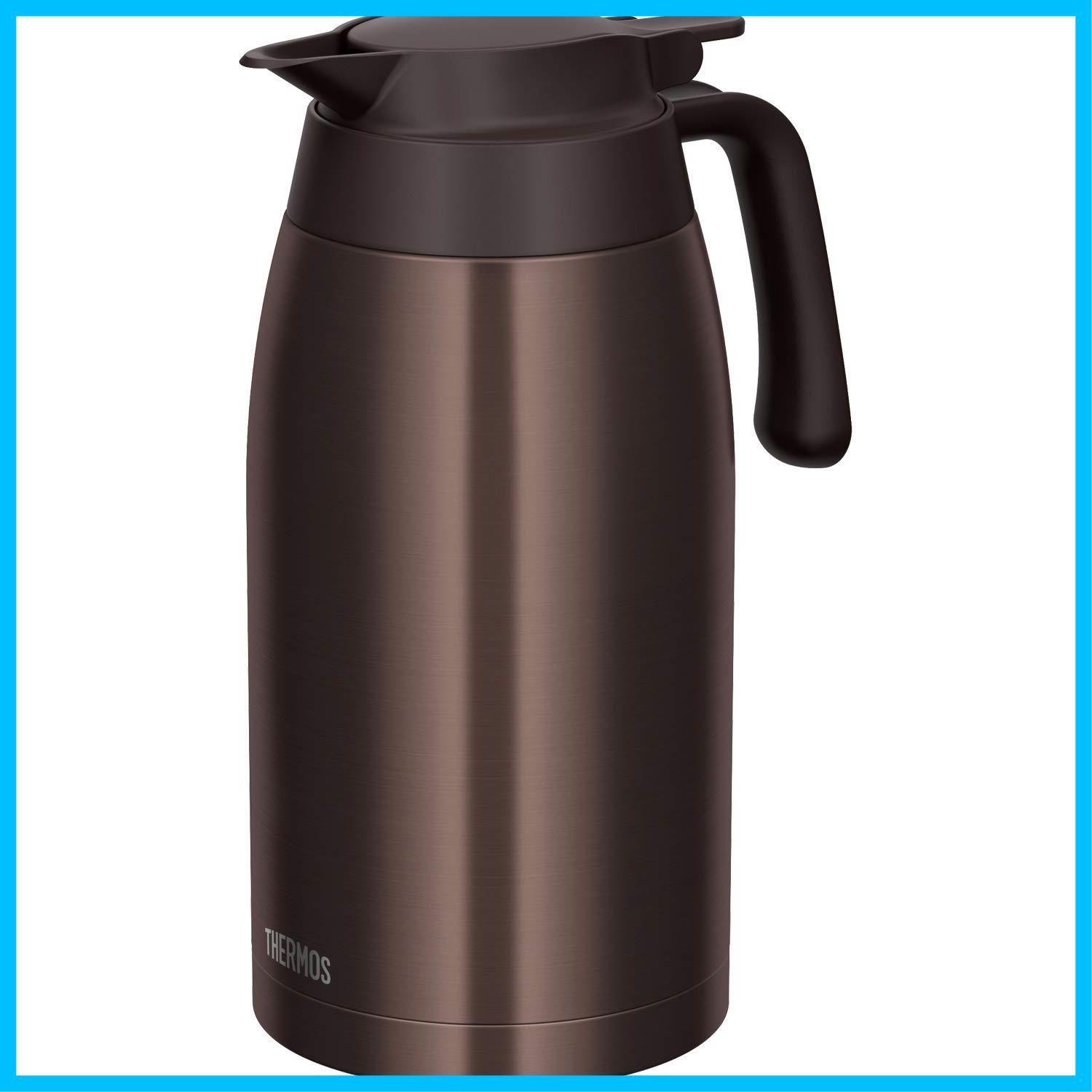 DBW TTB 2000 ダークブラウン 2 L ステンレスポット サーモス