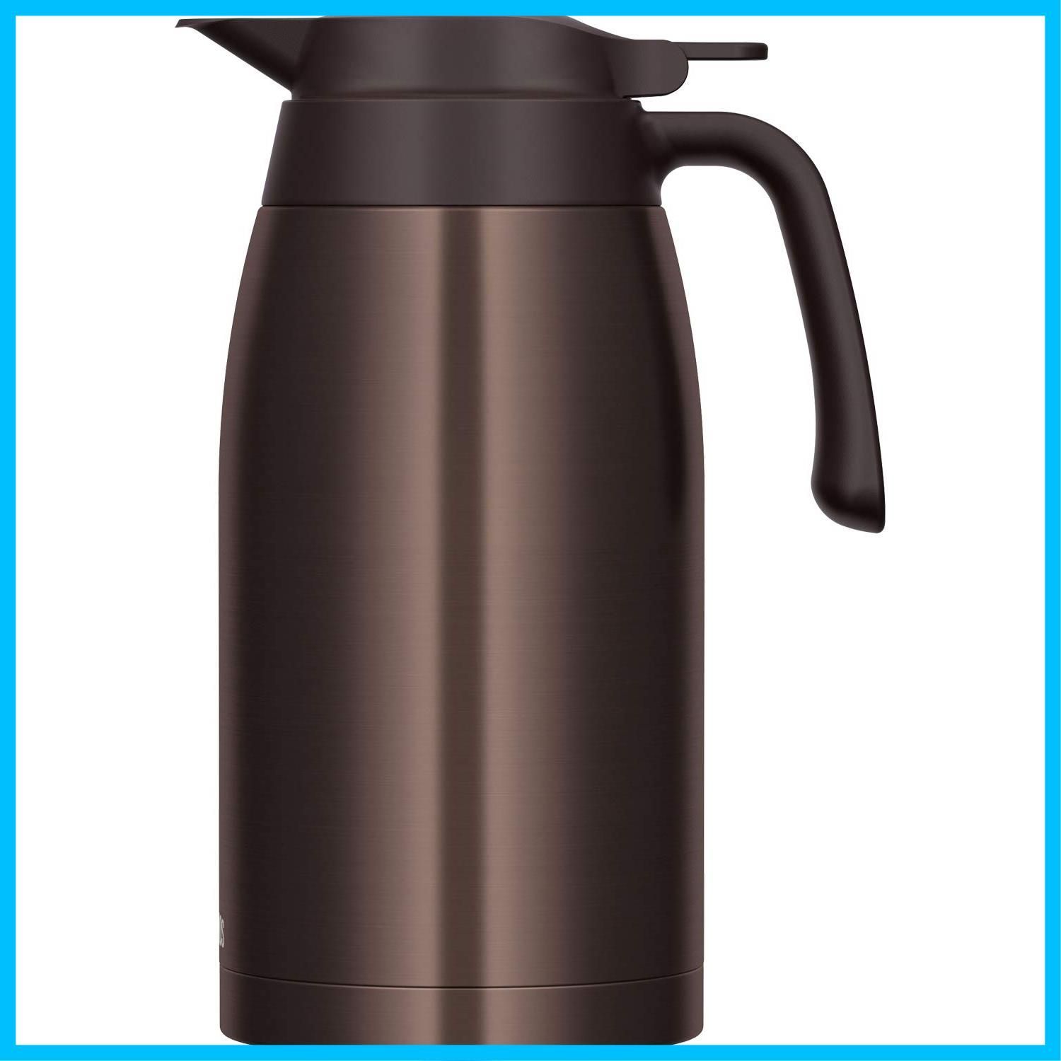新着商品 DBW TTB-2000 ダークブラウン 2L ステンレスポット サーモス