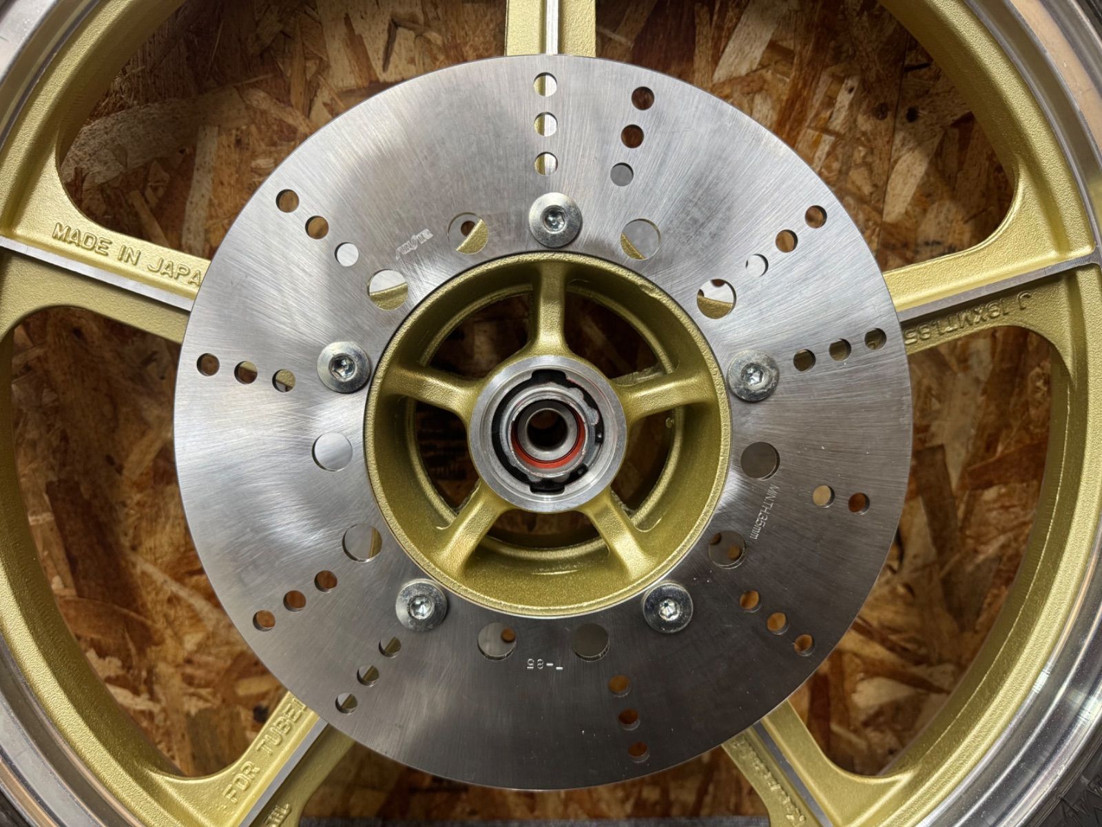 Z400GP フロント　ダブル　ディスク Z400GPフロント用 ブレーキディスク Z400GP(ダブルディスク) メッシュ