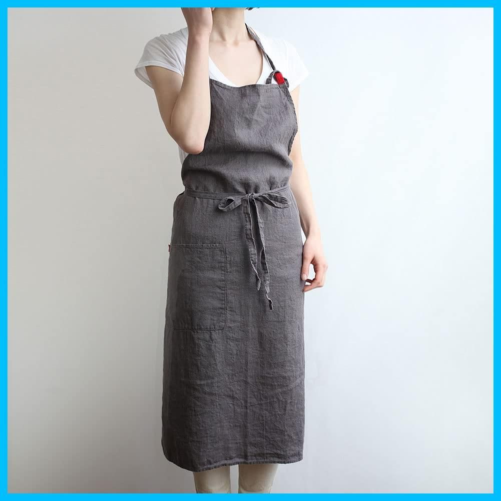 商品 A621 ポワブル Manon レディース メンズ マノン キッチン フルエプロン 無地 エプロン リネン リーノエリーナ 麻 シンプル Lina ロング丈 e ギフト Lino プレゼント WWW_OPDRERGINERDOGAN_COM