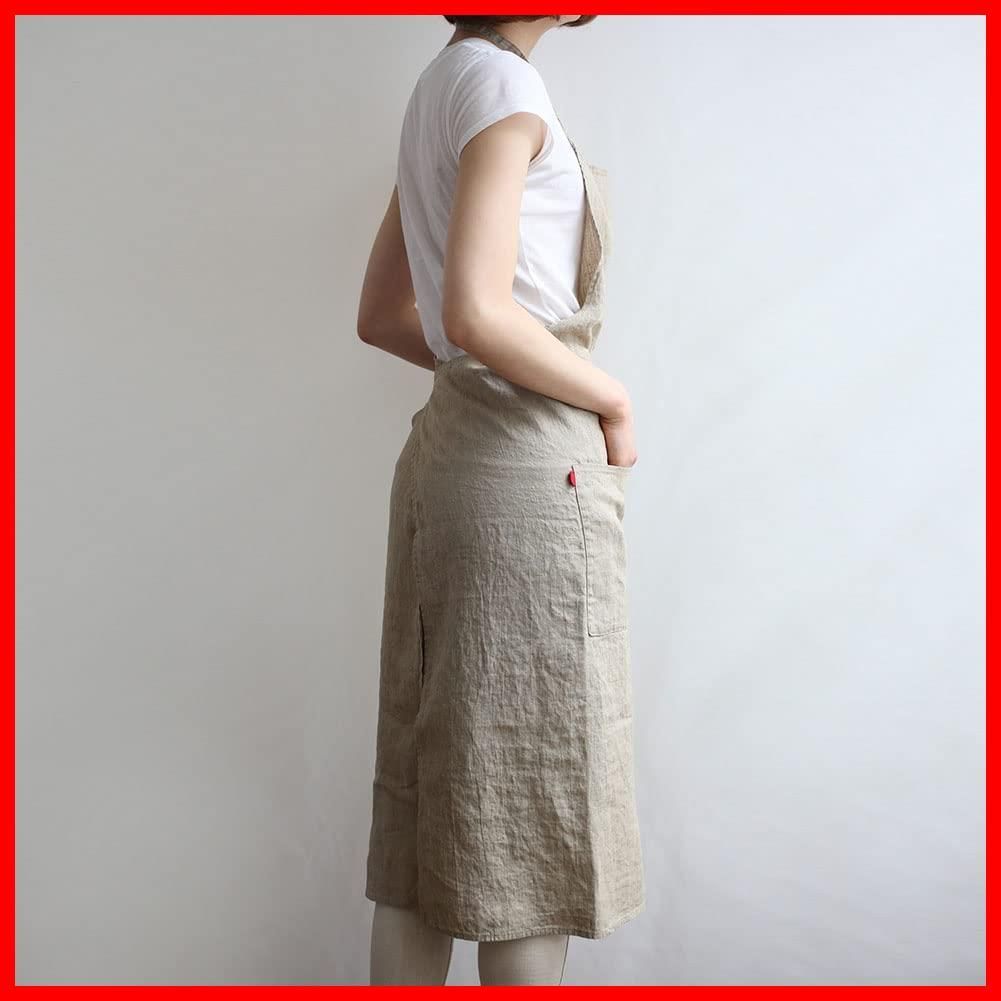 e Lina リーノエリーナ エプロン フルエプロン マノン Manon A421 ストロー Lino レディース メンズ キッチン 無地 リネン 麻 シンプル ロング丈 ギフト プレゼント WWW_OPDRERGINERDOGAN_COM