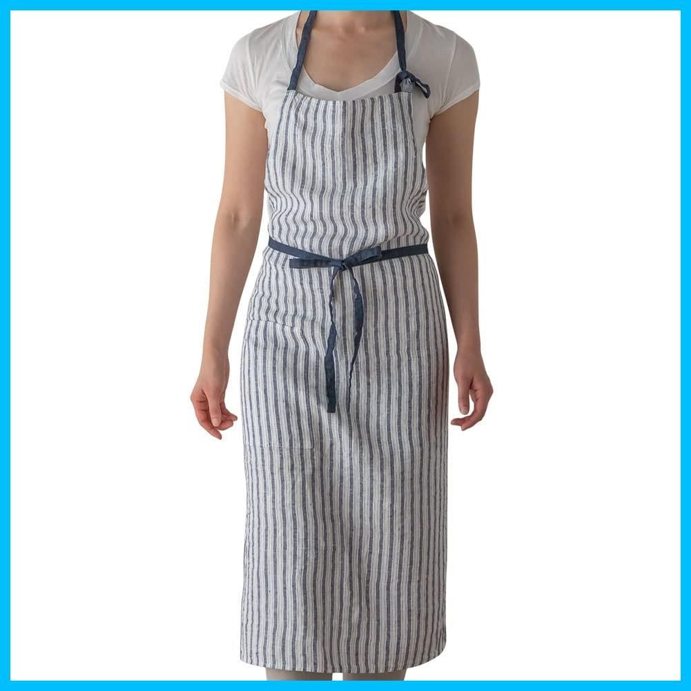 数量 A314 Manon アンストン マノン レディース メンズ フルエプロン キッチン エプロン 無地 リネン リーノエリーナ 麻 Lina シンプル ロング丈 e ギフト Lino プレゼント