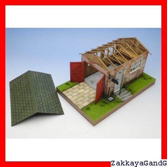 Cobaanii mokei工房 コバアニ模型工房 1 24 スウィートスタイルシリーズ カントリーガレージ 組立キット SS 026 109