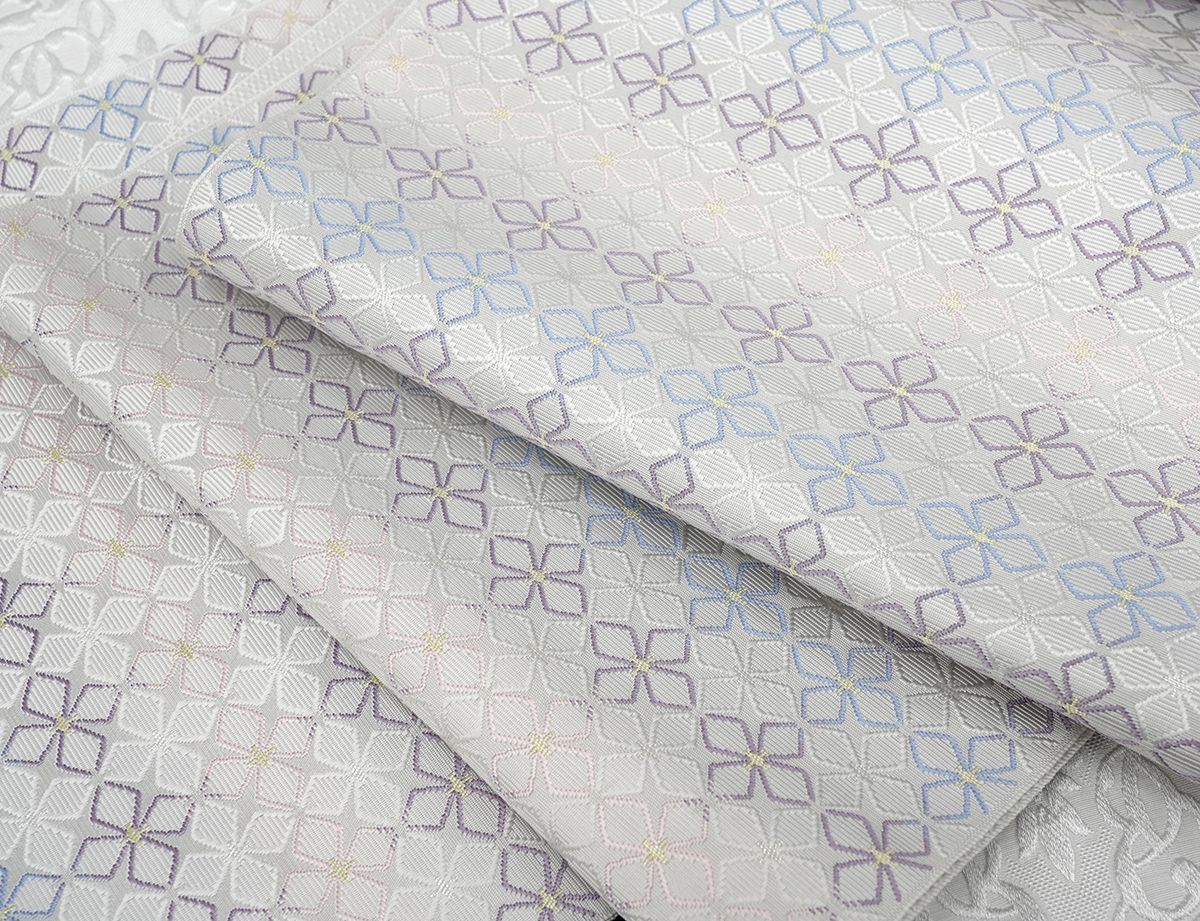 八寸名古屋帯 紫陽花