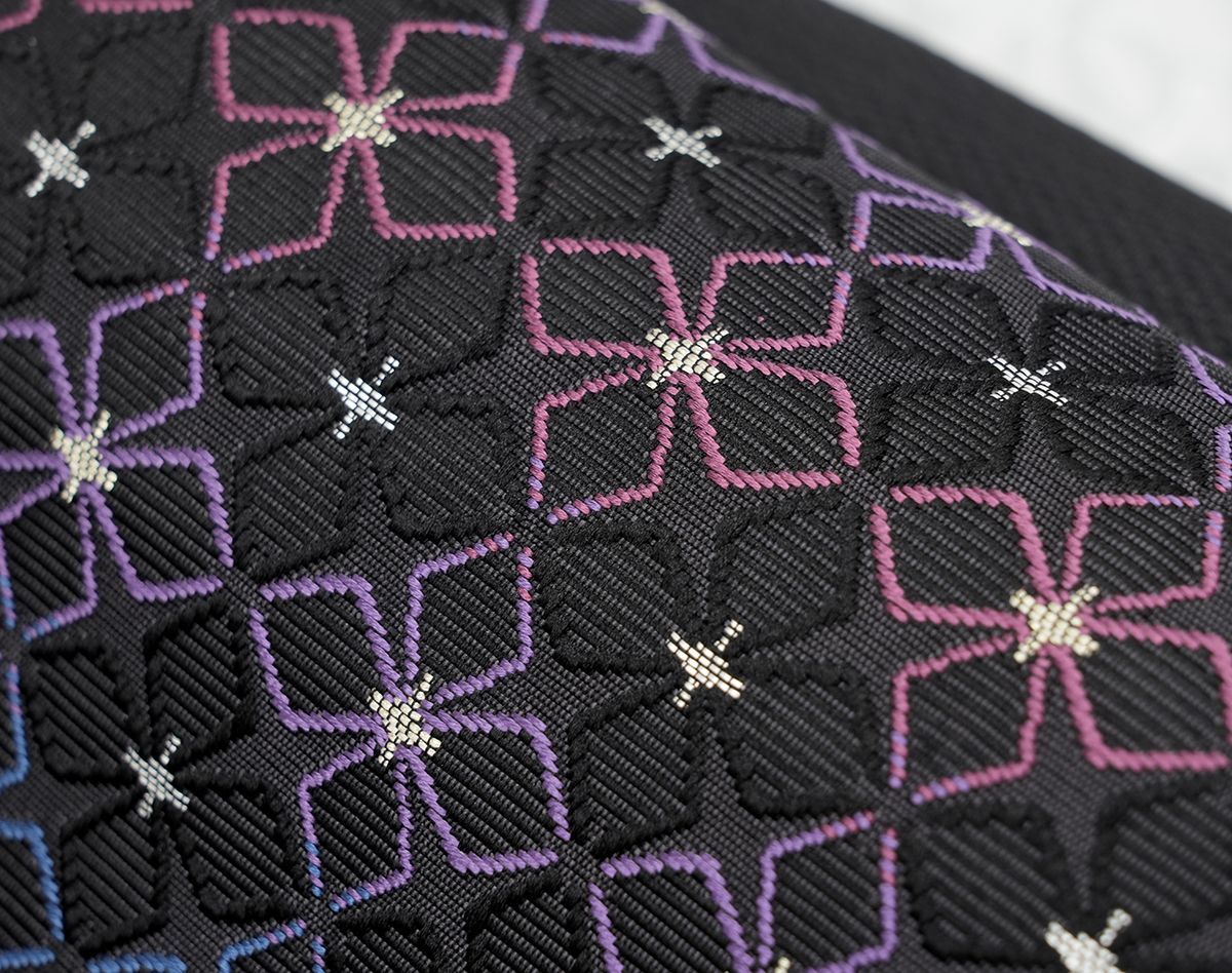 八寸名古屋帯 紫陽花