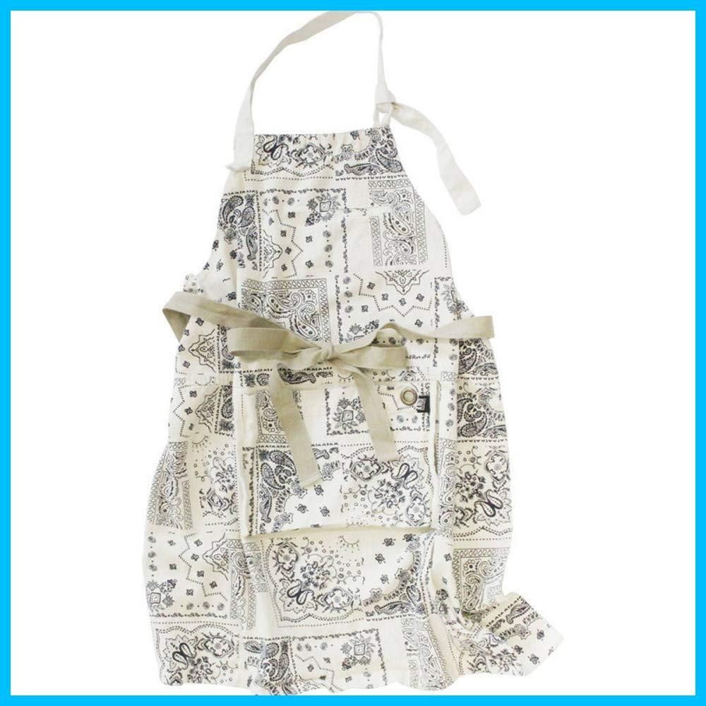 商品 オシャレ収納 ホワイト エプロン バンダナ アンドパッカブル 88991