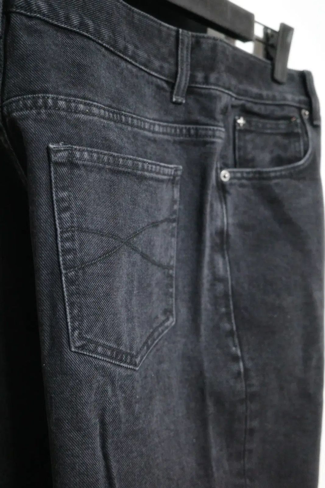 ベルリエ Broken Umbrella ジャパン デニムパンツ ヴィンテージブラック 32