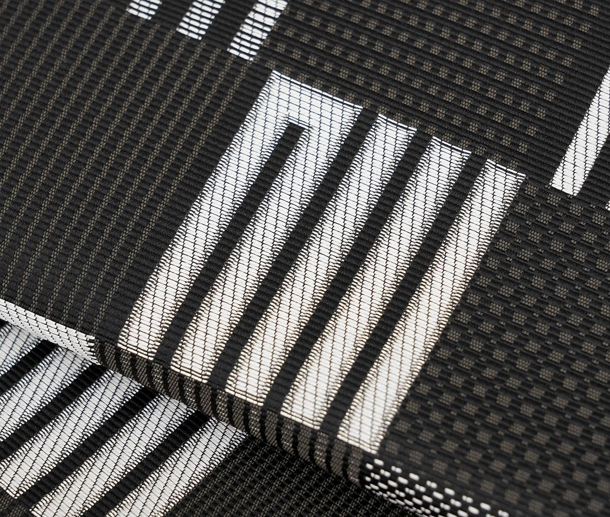 源氏香＆市松模様 黒地