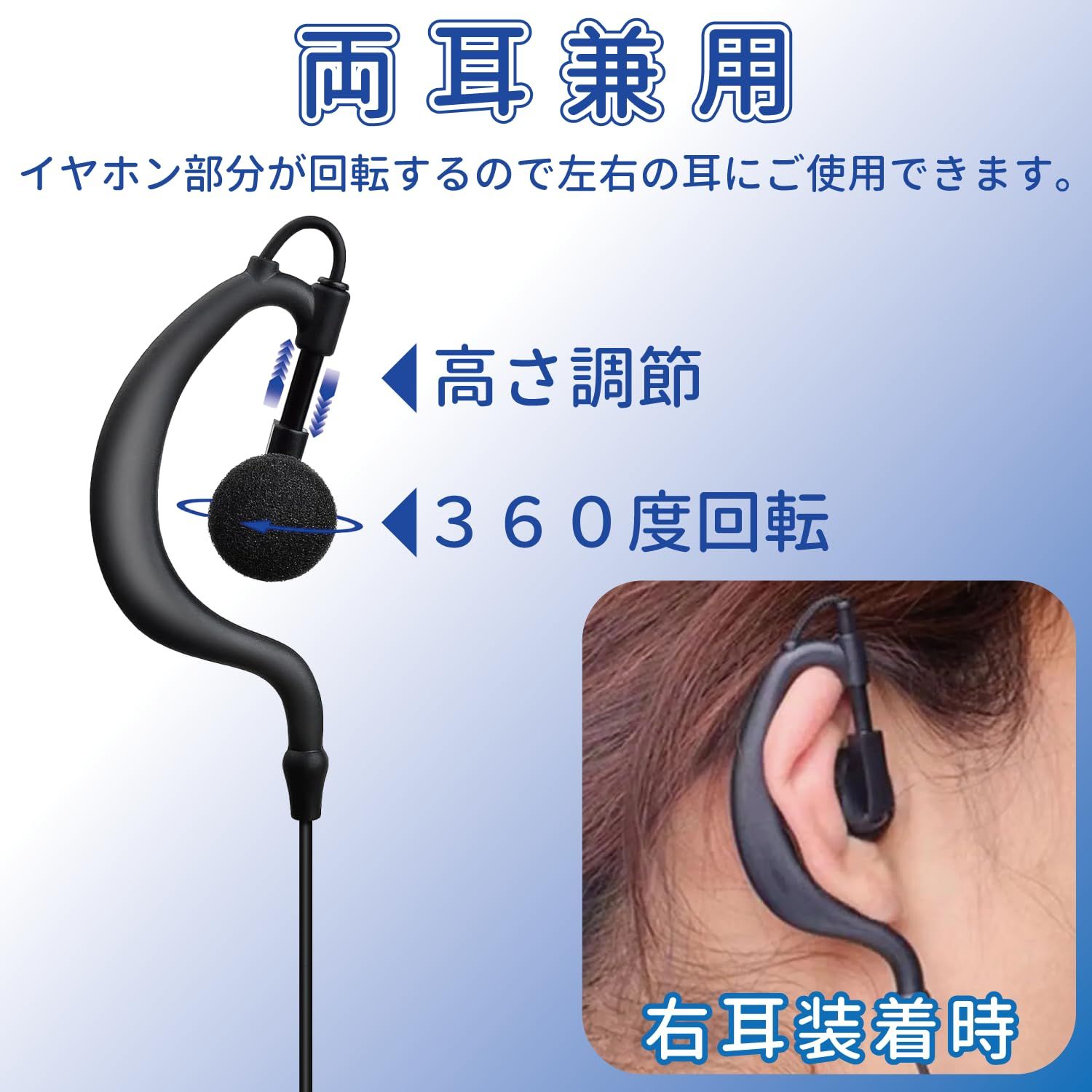 BONX インカム機能付きイヤホン 7点 イヤホン テレビ・オーディオ