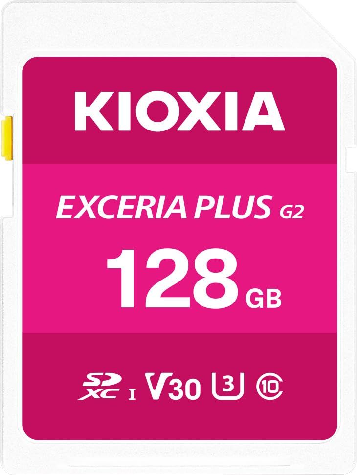 KIOXIA キオクシア SDカード 128GB UHS-I U3 V30 Class10 SDXC 読出速度100MB s サポート メーカー5年 KLNPB128G