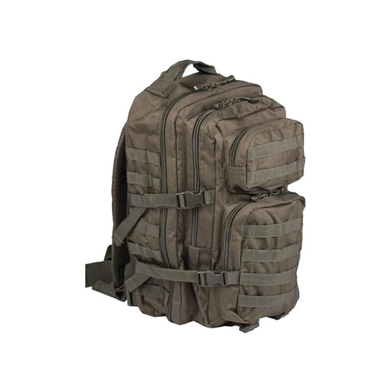 Mil-Tec バックパック US Assault Pack モールシステム 大 36L - オリーブドラブ 51 x 29 x 28 cm 0
