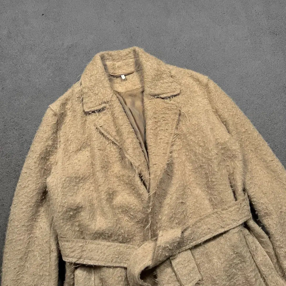 今がチャンス！ Helmut Lang ヘルムート ラング アルパカ ウール ベルト付き ローブコート