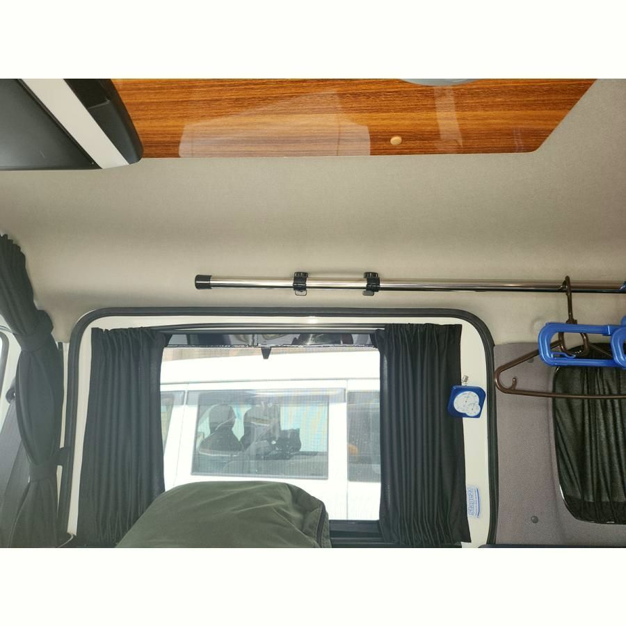 NKC 400系 タウンエース ライトエース 左右サイドバー2本セット 脚立 車内キャリア 車載ラック キャリア ロッドホルダー 車内収納