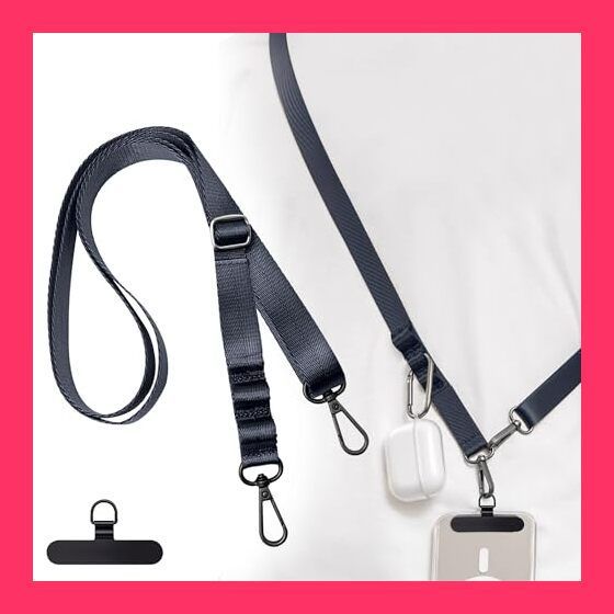 スタッフおすすめ！】[ZXZone] スマホショルダー 斜めがけ首掛け肩掛け