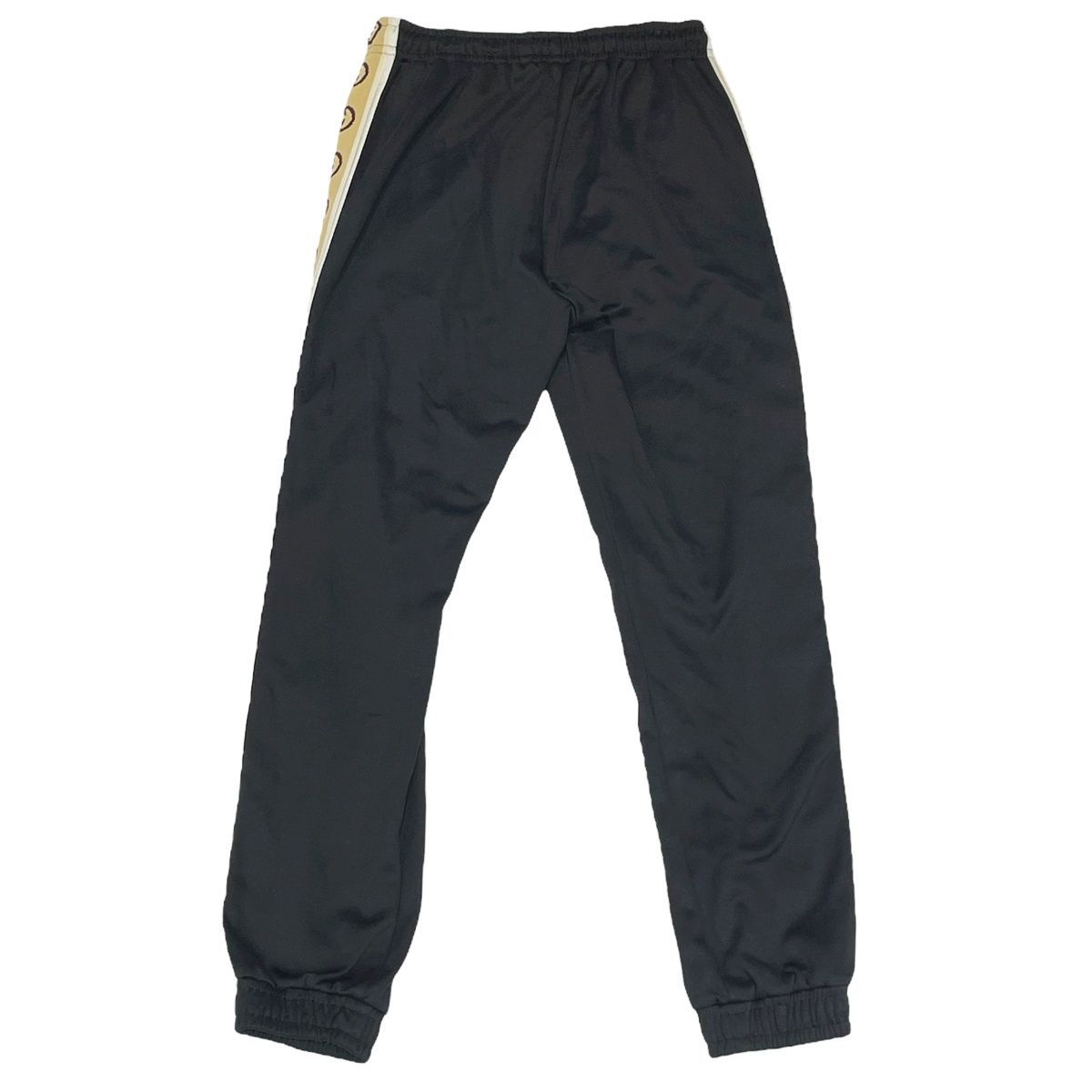 GUCCI グッチ サイドロゴライン ルーズテクニカルジャージーパンツ トラックパンツ 598858 XS 黒 インターロッキングG メンズ 25033258 MK