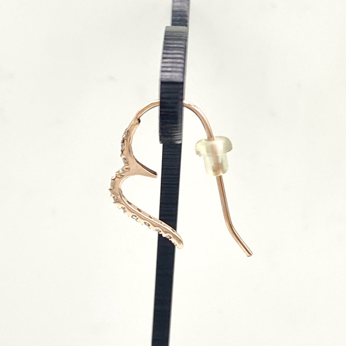 メレダイヤ デザインピアス PG ピンクゴールド ピアス K 18 ダイヤモンド レディース