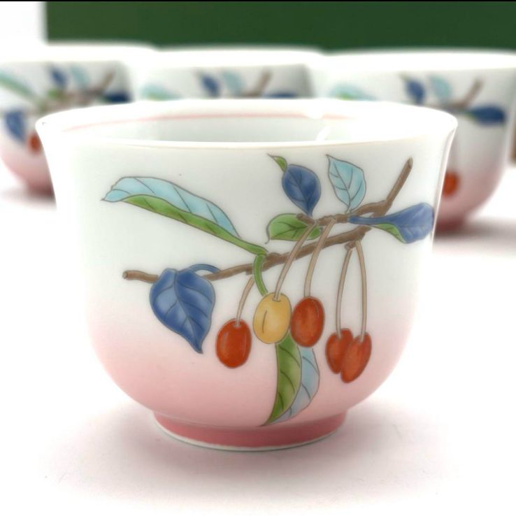 深川製磁 ぐみ 反仙茶碗揃 有田焼 湯呑茶碗 湯呑揃 煎茶碗 品