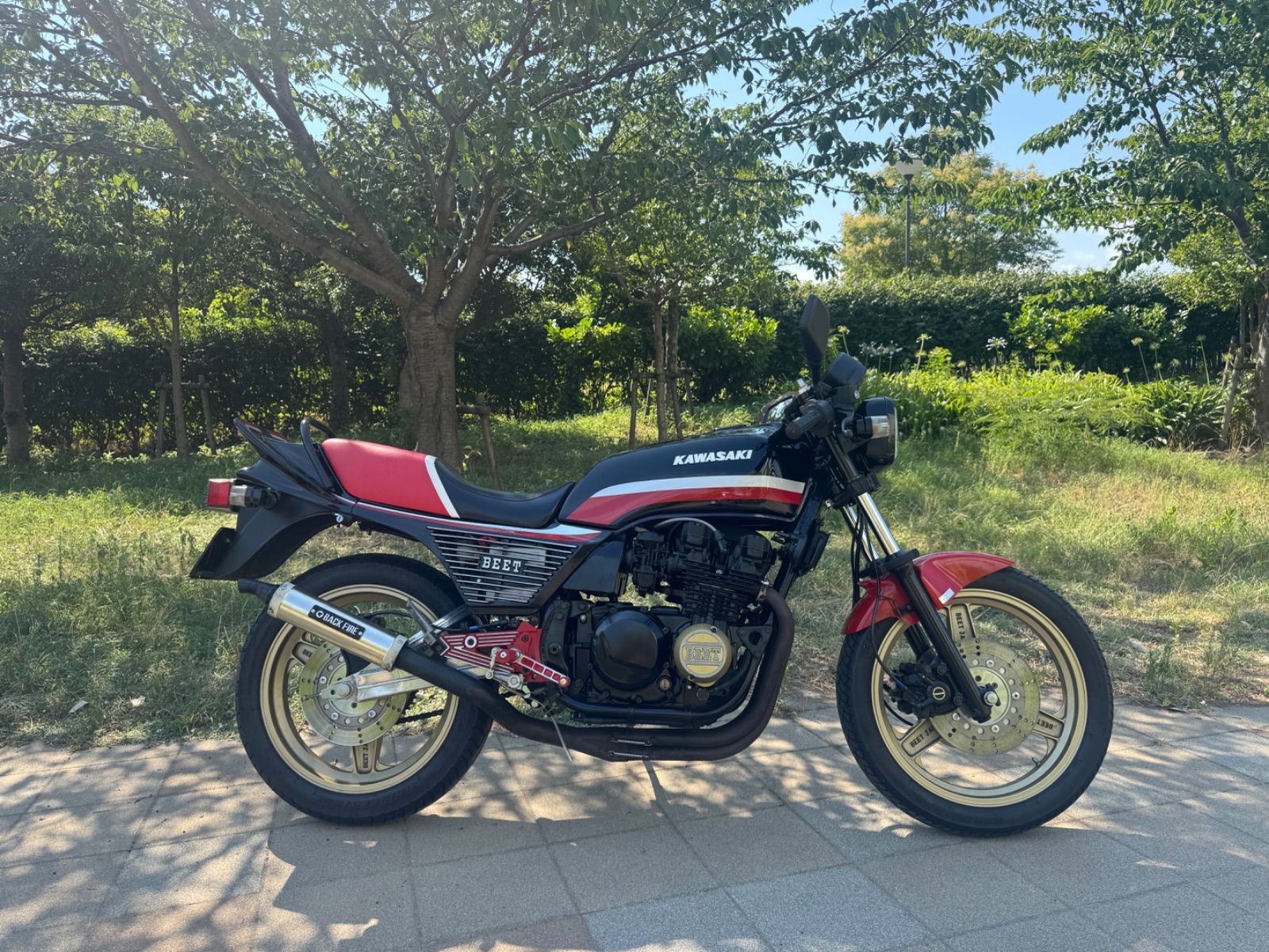 Z400GP Z550GP ローソンシート 限定シート ライムグリーン用 純正