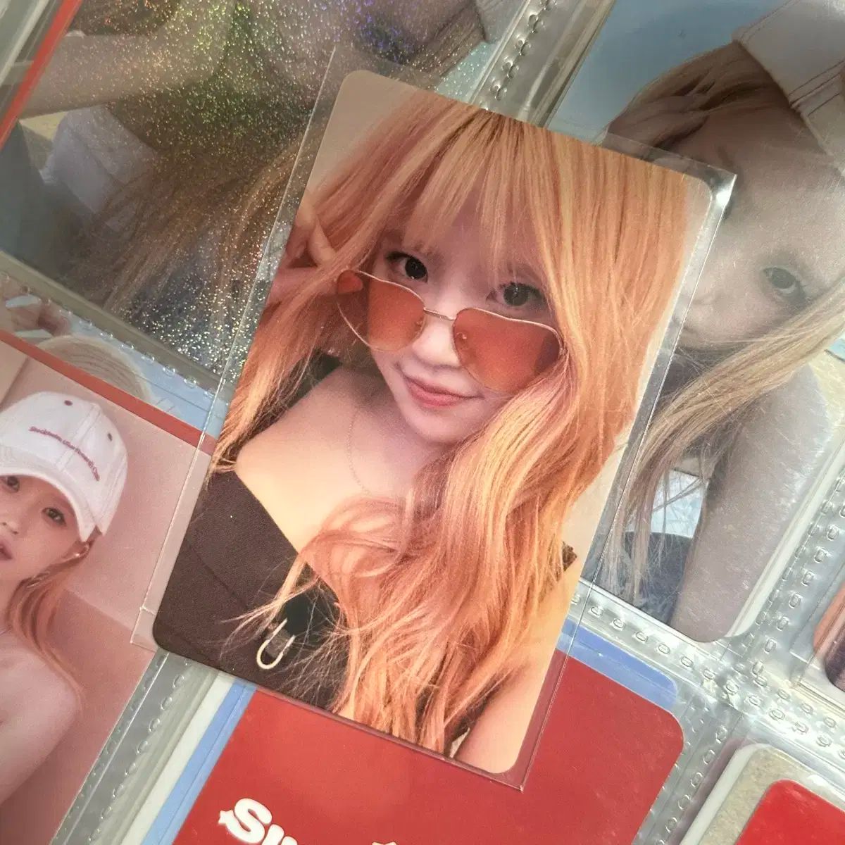 fromis_9 プロミスナイン プミナ ソン ハヨン SUPER SONIC サングラス フォトカード 特典