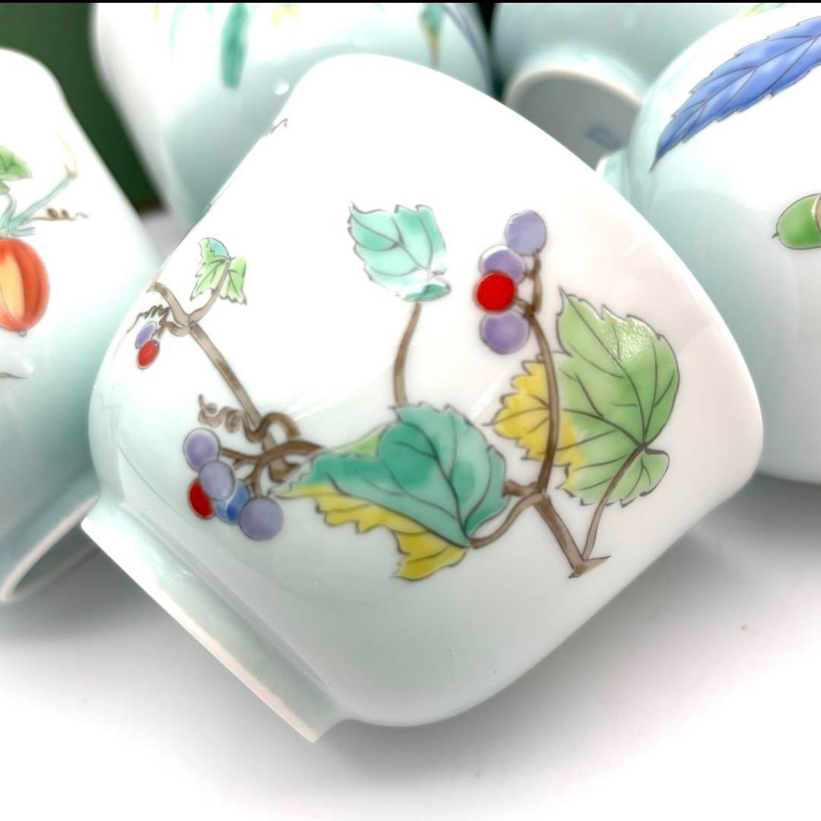 深川製磁 みのり 仙茶碗揃 有田焼 湯呑茶碗 湯呑揃 煎茶碗 品 WWW_OPDRERGINERDOGAN_COM