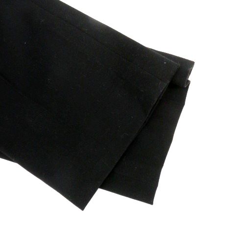 ランバン LANVIN スラックスパンツ ロング丈 42 XL 黒 ブラック /HO16