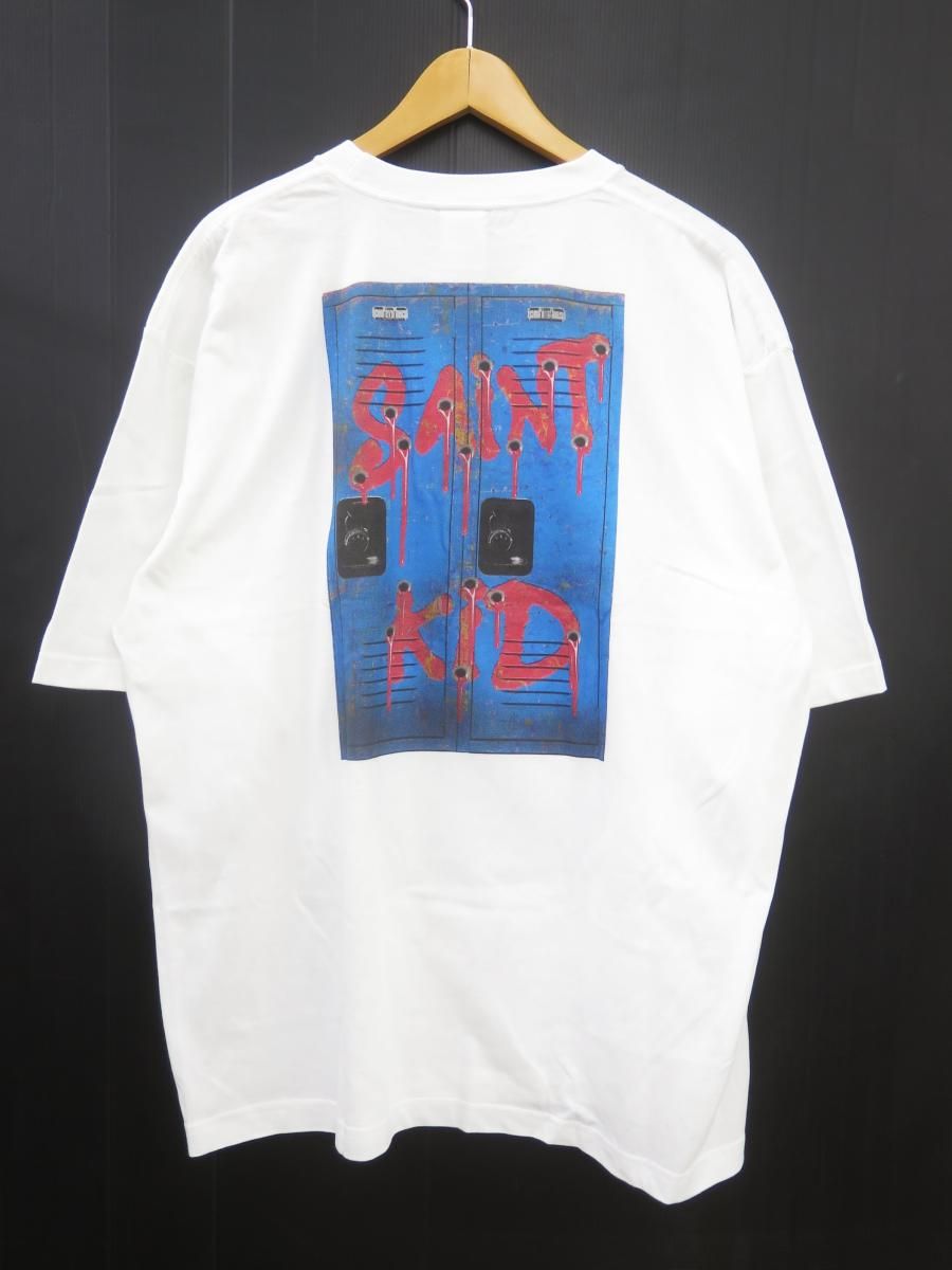 サマーセール！ SAINT MICHAEL×The Kid LAROI セントマイケル キッドラロイ SM-A23-0000-C32 23AW The Kid LAROI SS TEE Tシャツ XL 達成