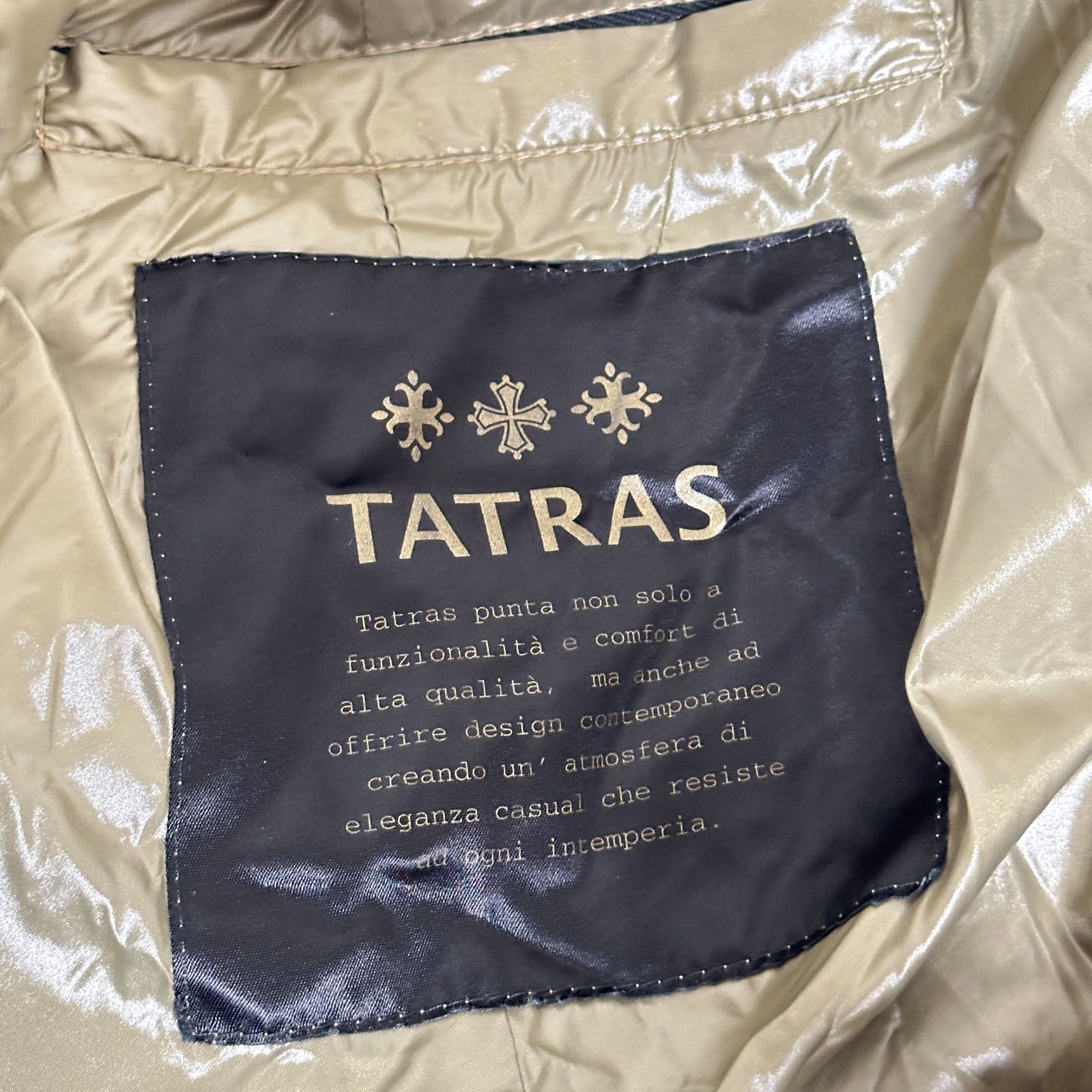 訳あり TATRAS RITA LTA13A4298 3way ポーランドラクーンファー ダウン 