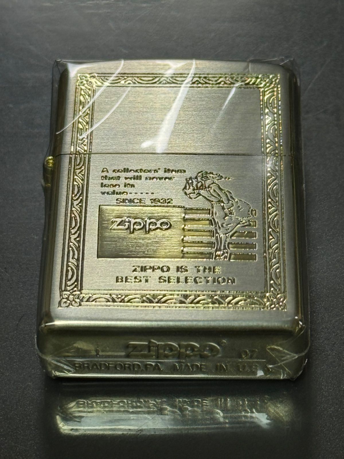 zippo ウィンディ シルバー ゴールド 2007年製
