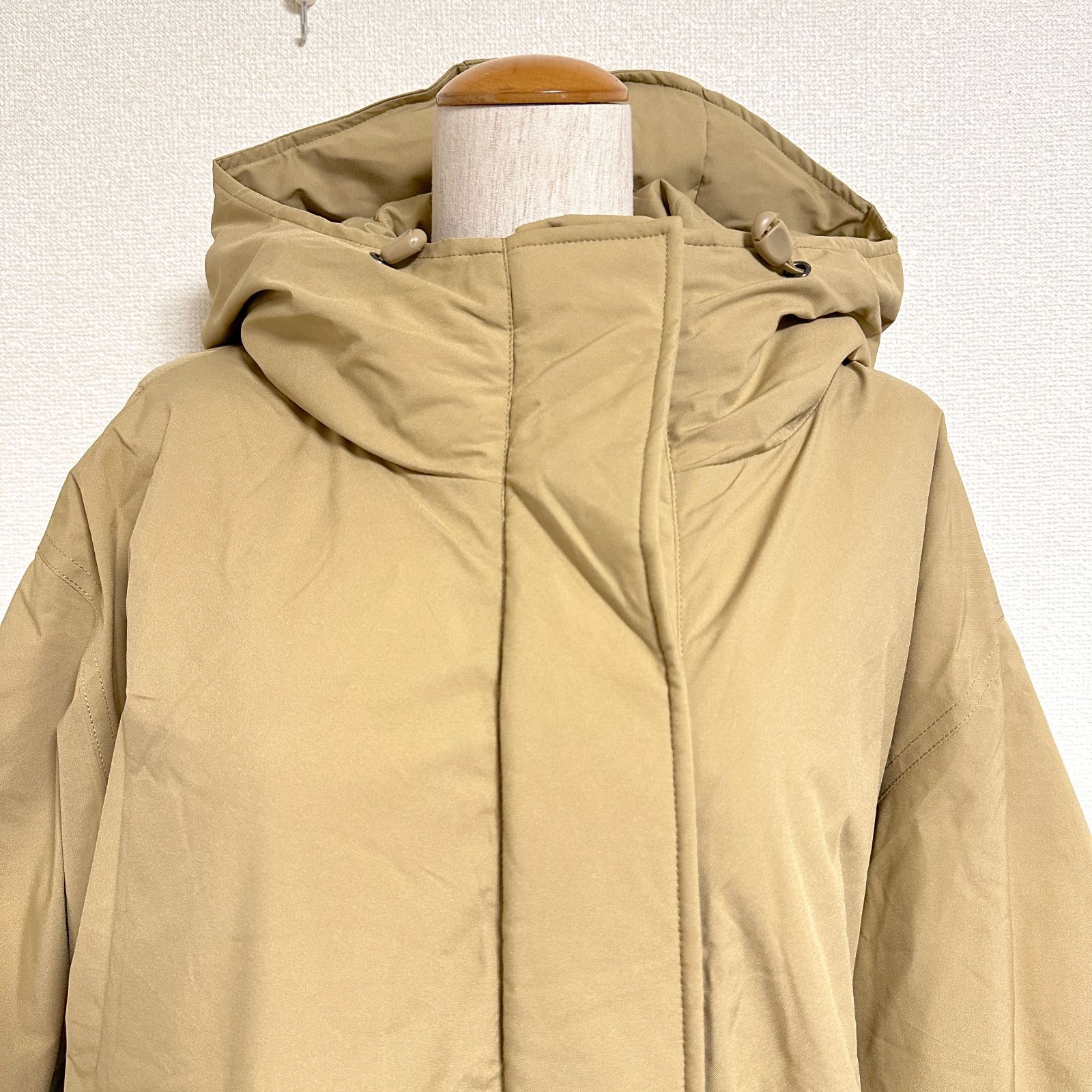 Spick&Span スピック&スパン 24AW 撥水フーデッドダウンハーフコート