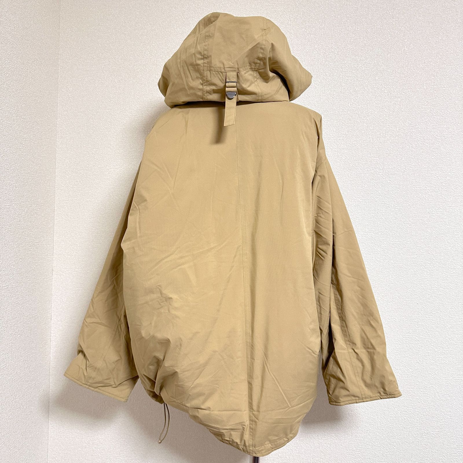 Spick&Span スピック&スパン 24AW 撥水フーデッドダウンハーフコート