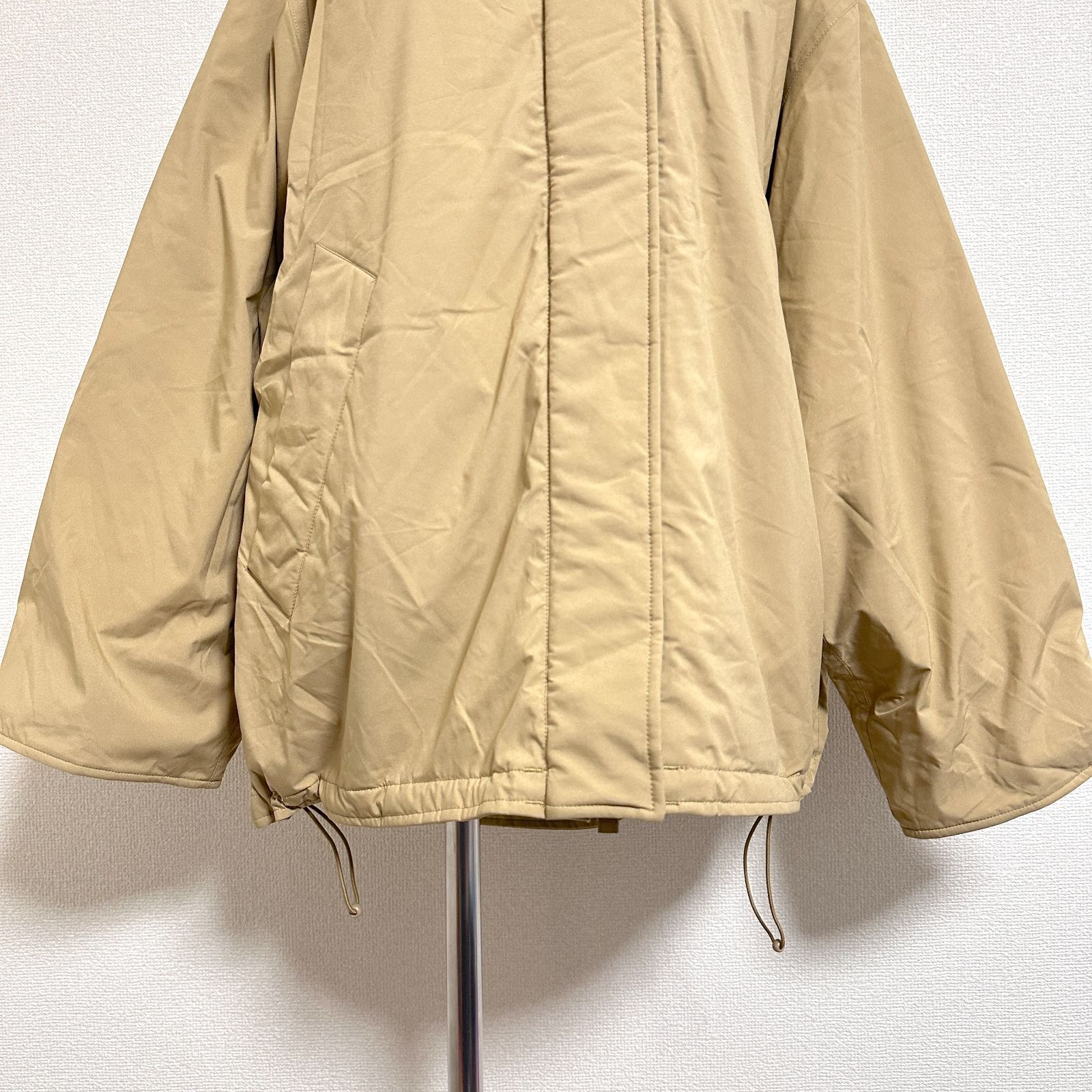 Spick&Span スピック&スパン 24AW 撥水フーデッドダウンハーフコート