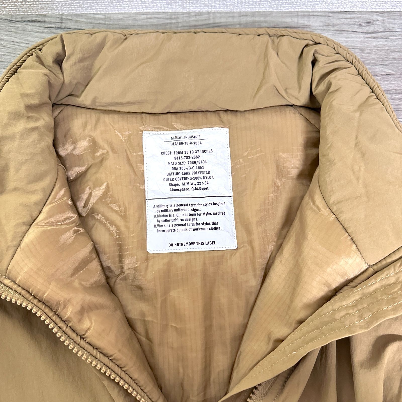 M.M.W×フリークスストア 22FW 別注 ビッグシルエット LEVEL7 JACKET 