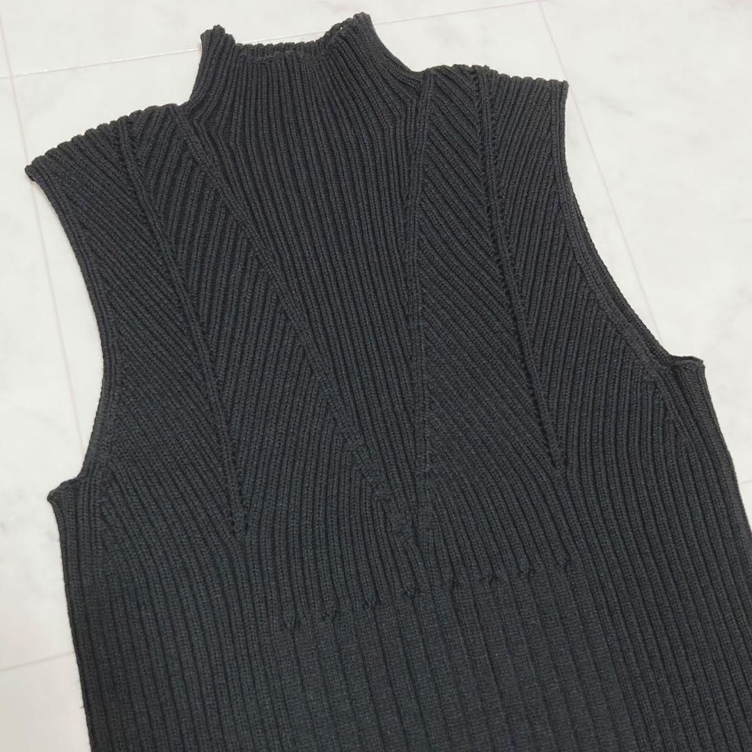 定価2.3万 ワイドリブホールワンピース