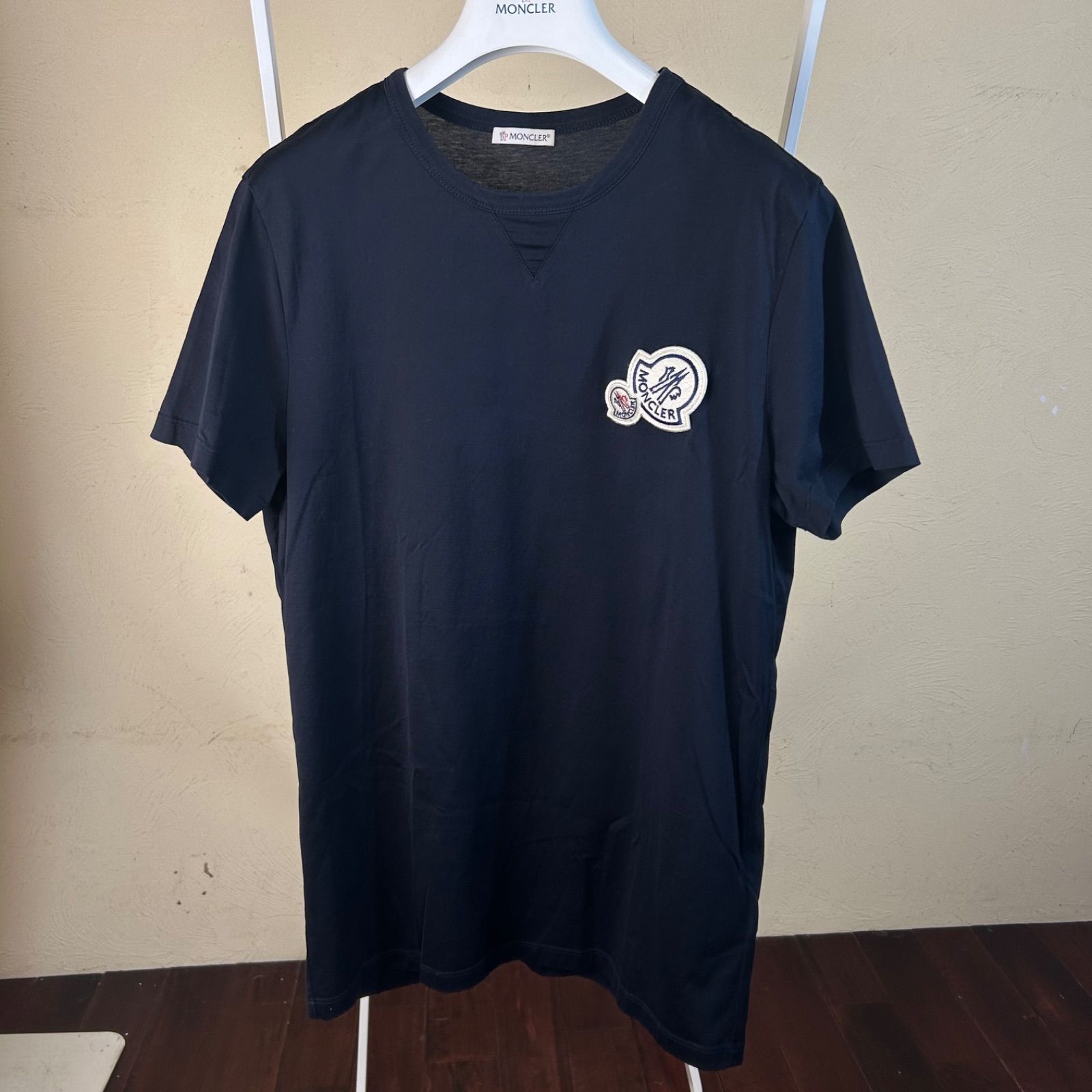 スーパーSALE モンクレール Tシャツ ネイビー M 【公式通販】
