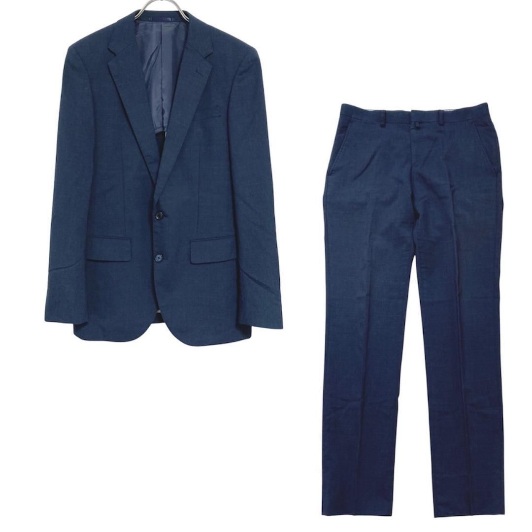 THE 1ST FLOOR 背抜きサイドベンツ ネイビー 46